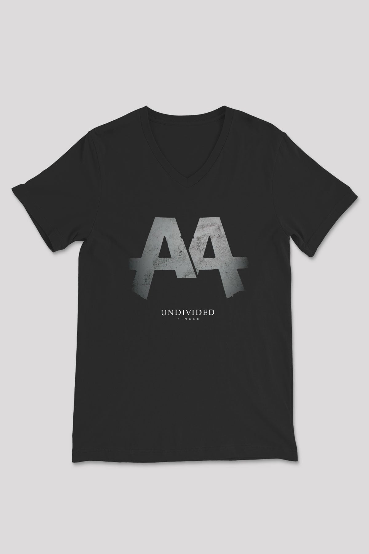 Asking Alexandria Siyah Unisex V Yaka Tişört T-Shirt