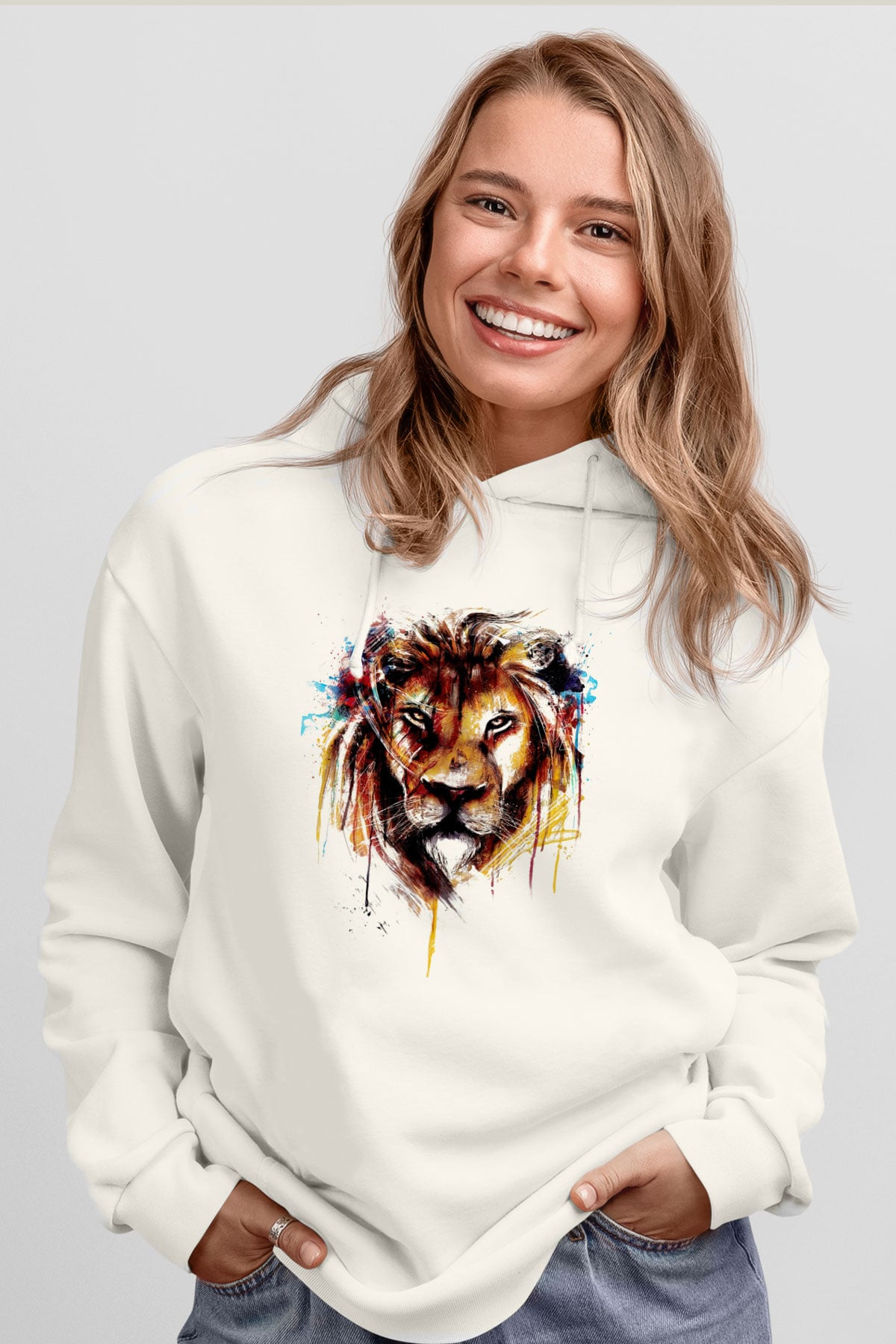 AslanBeyaz  Unisex Hoodie