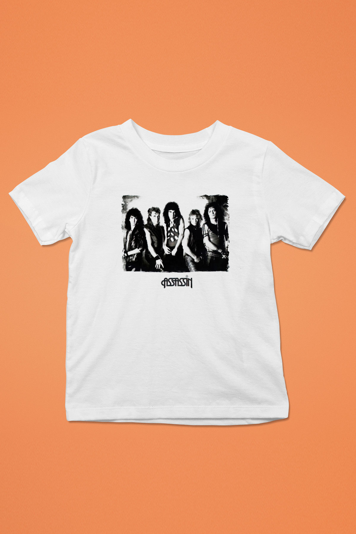 Assassin Beyaz Unisex Çocuk Tişört