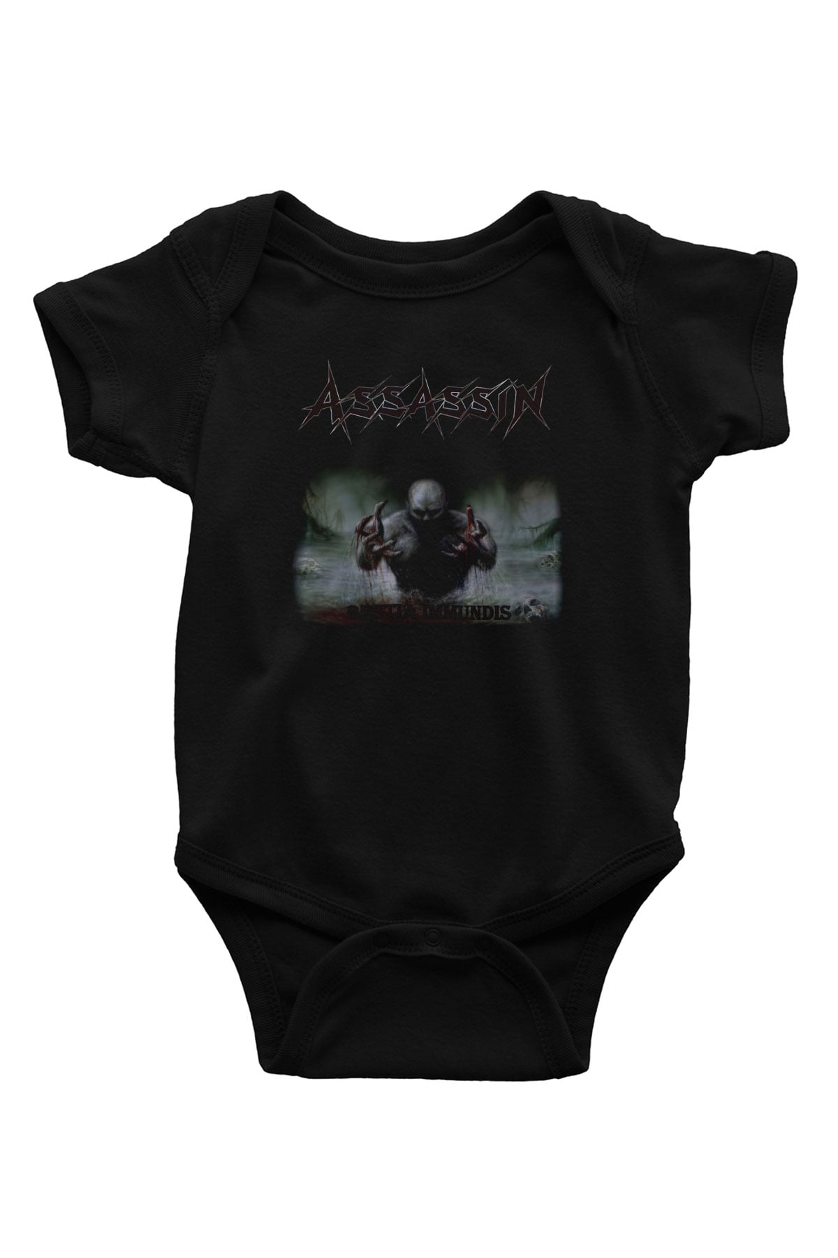 Assassin Siyah Bebek Body - Zıbın