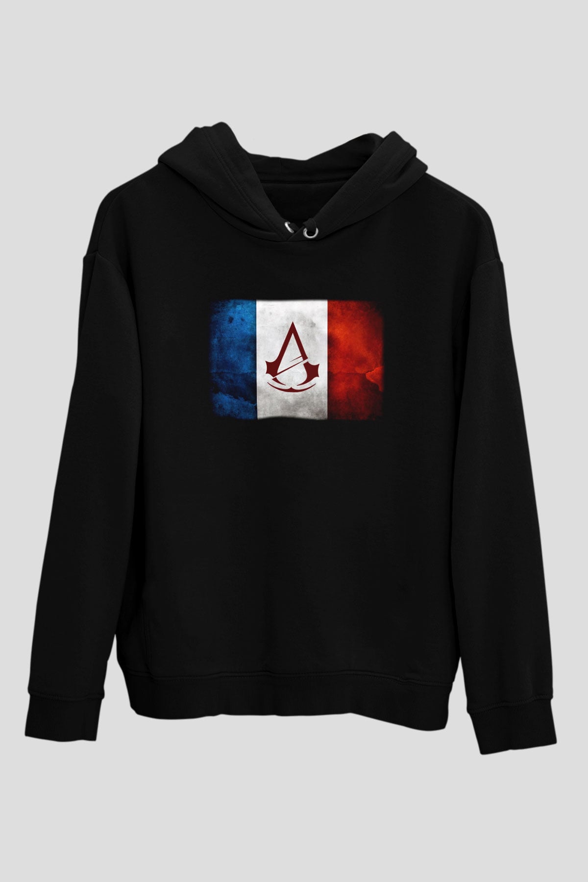 Assassin's Creed Siyah Unisex Hoodie
