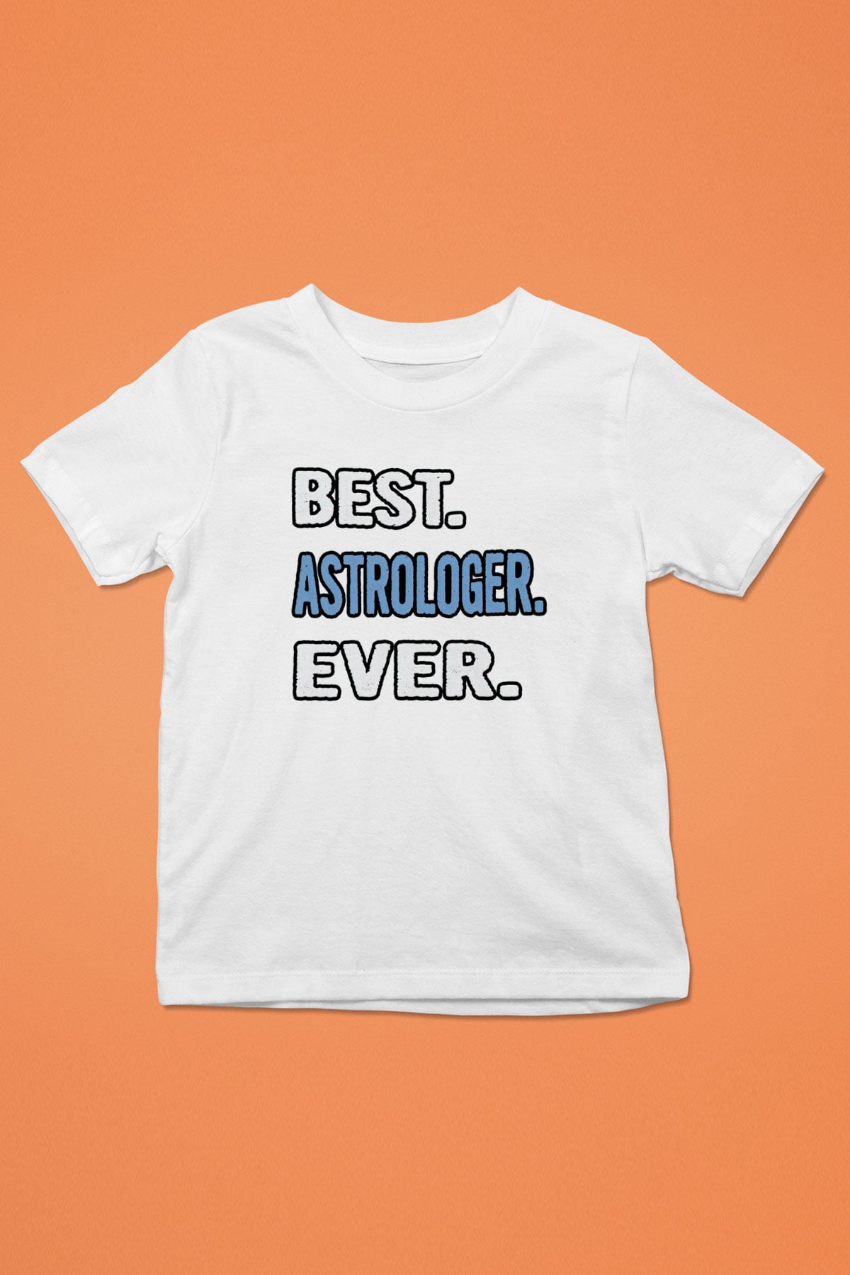 Astrolog Beyaz Unisex Çocuk Tişört
