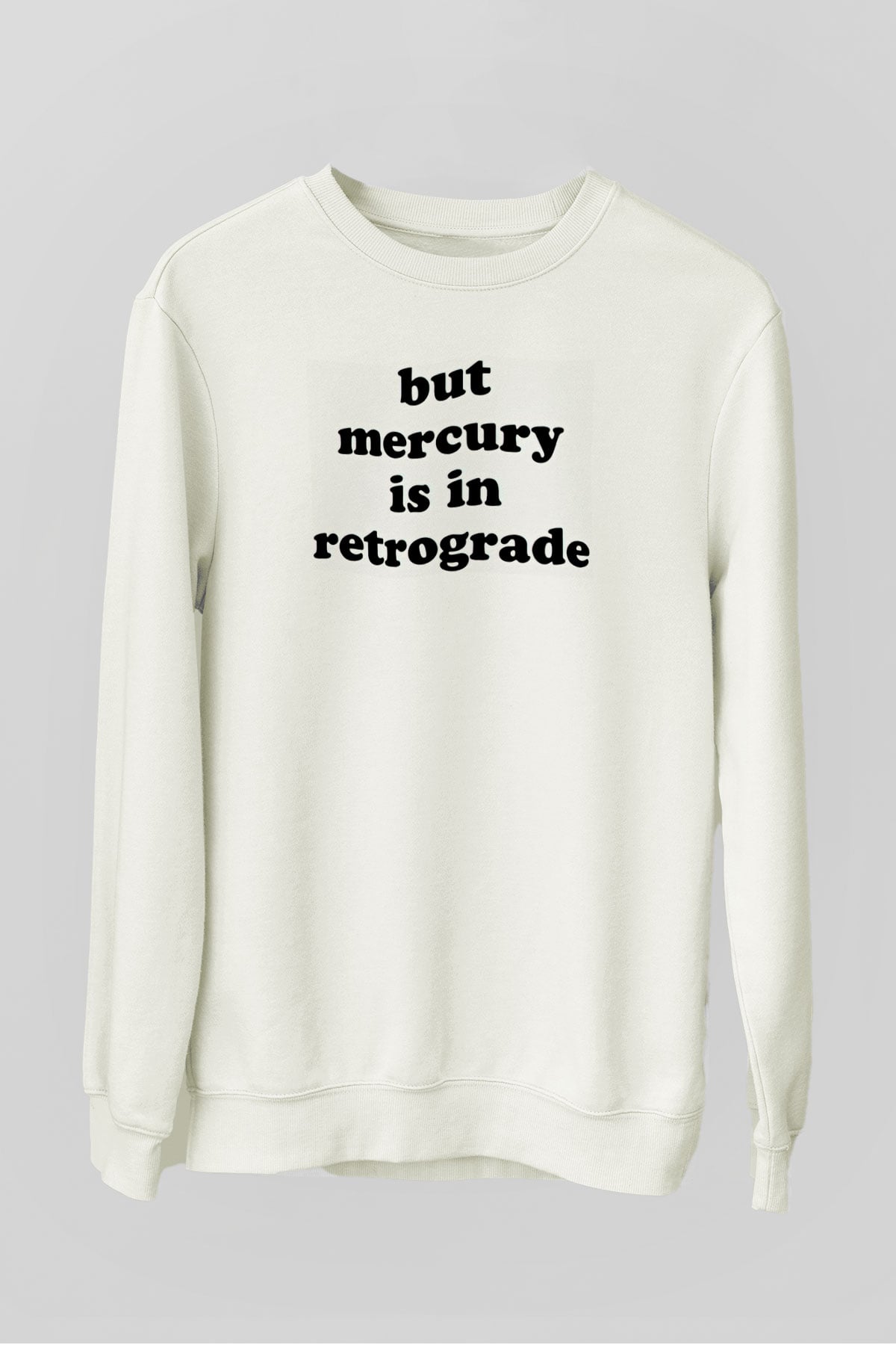 Astrolog Beyaz Unisex Sweatshirt