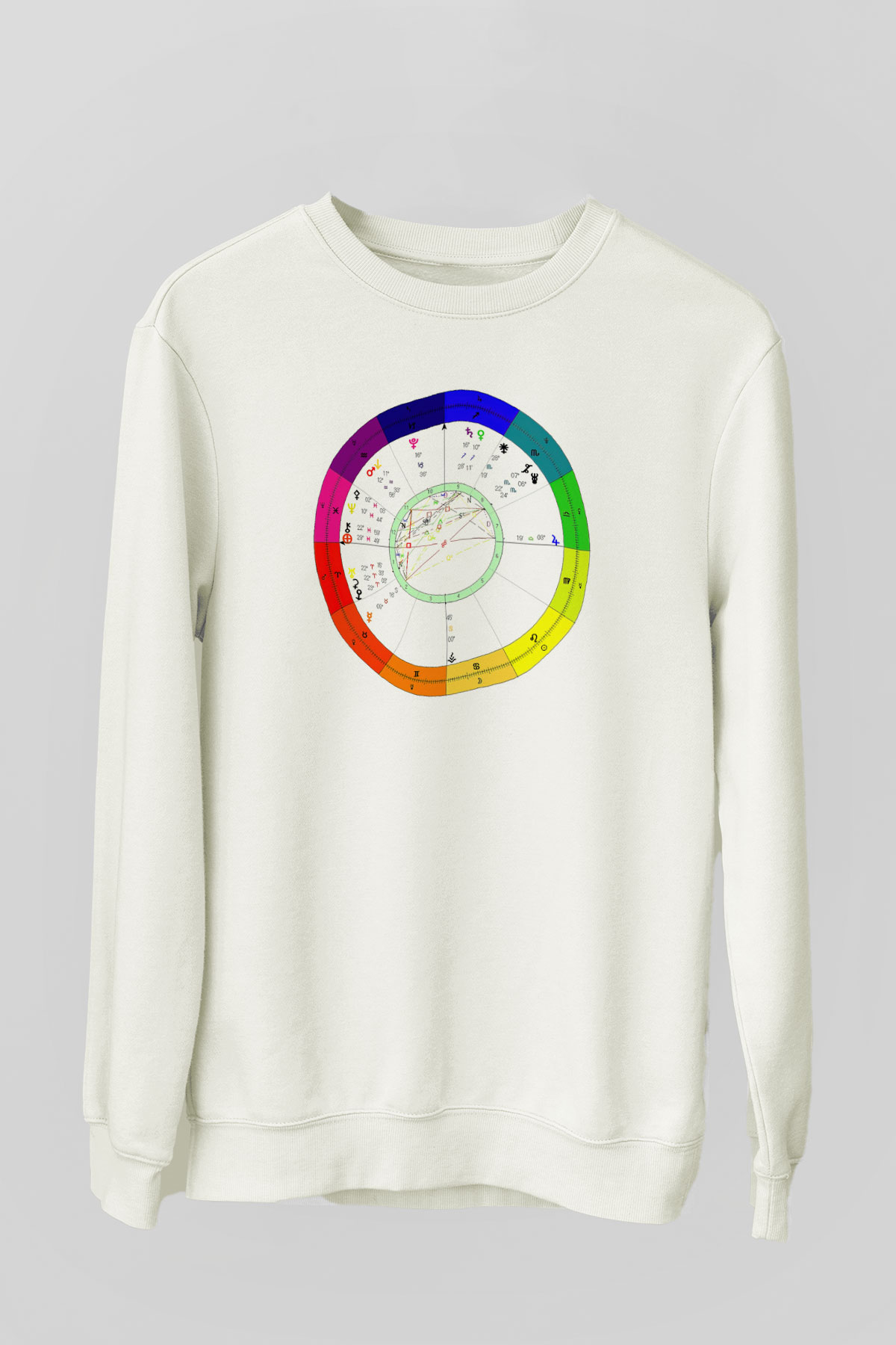 Astrolog Beyaz Unisex Sweatshirt