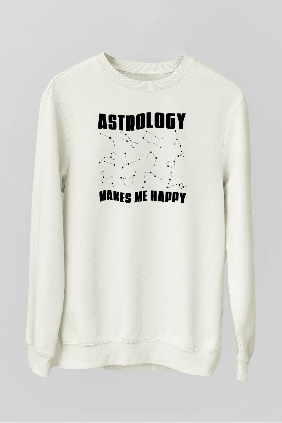 Astrolog Beyaz Unisex Sweatshirt