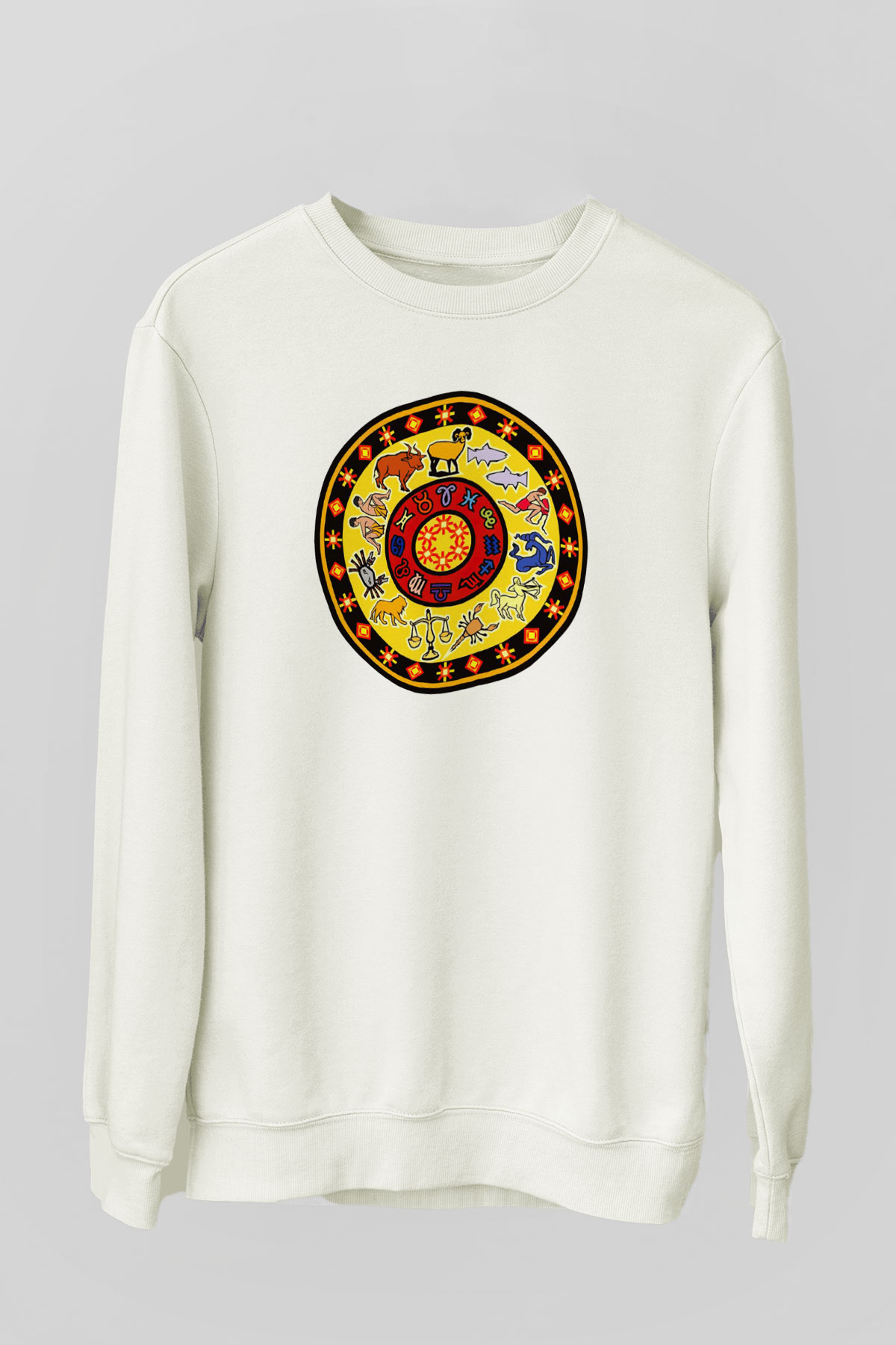 Astrolog Beyaz Unisex Sweatshirt