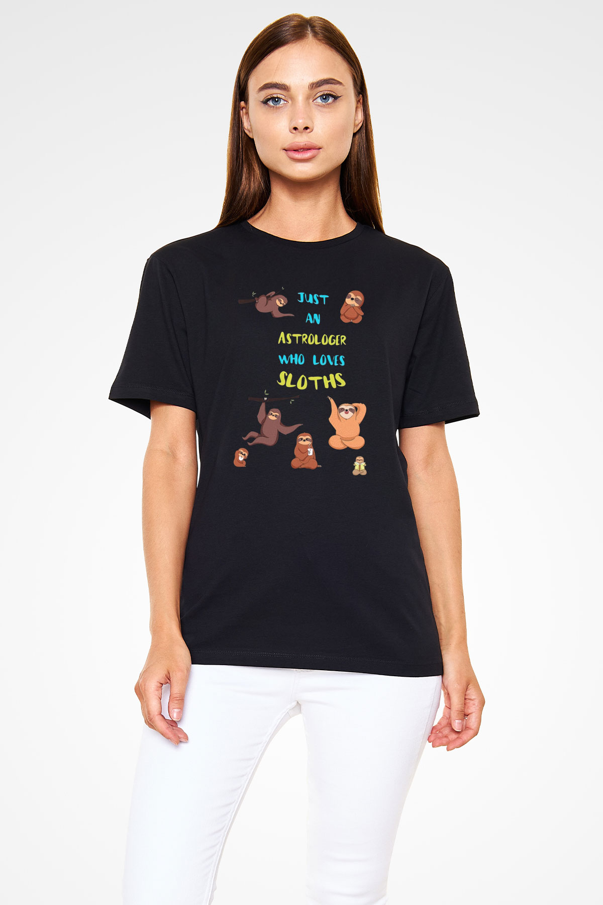 Astrolog Siyah Unisex Tişört T-Shirt - TişörtFabrikası