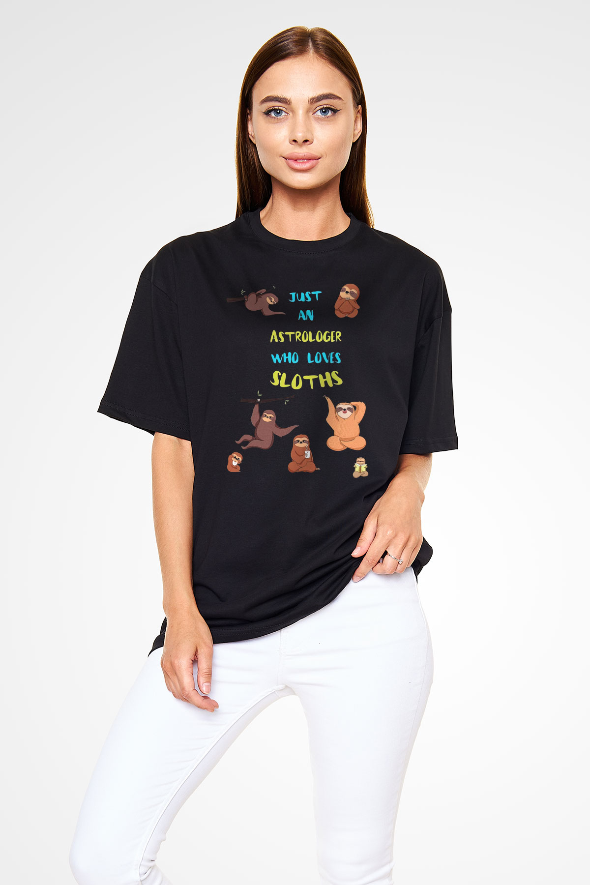 Astrolog Siyah Unisex Tişört T-Shirt - TişörtFabrikası