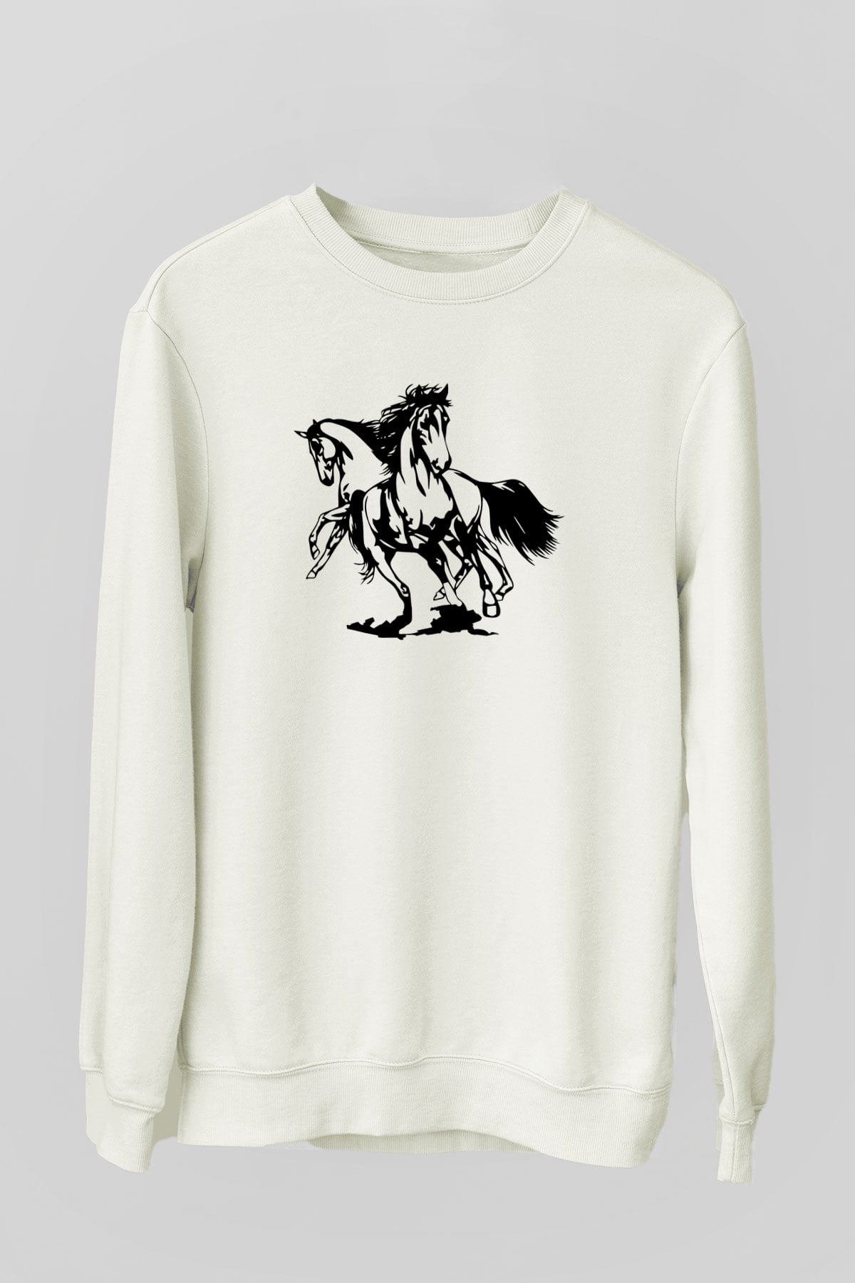 At Beyaz Unisex Sweatshirt