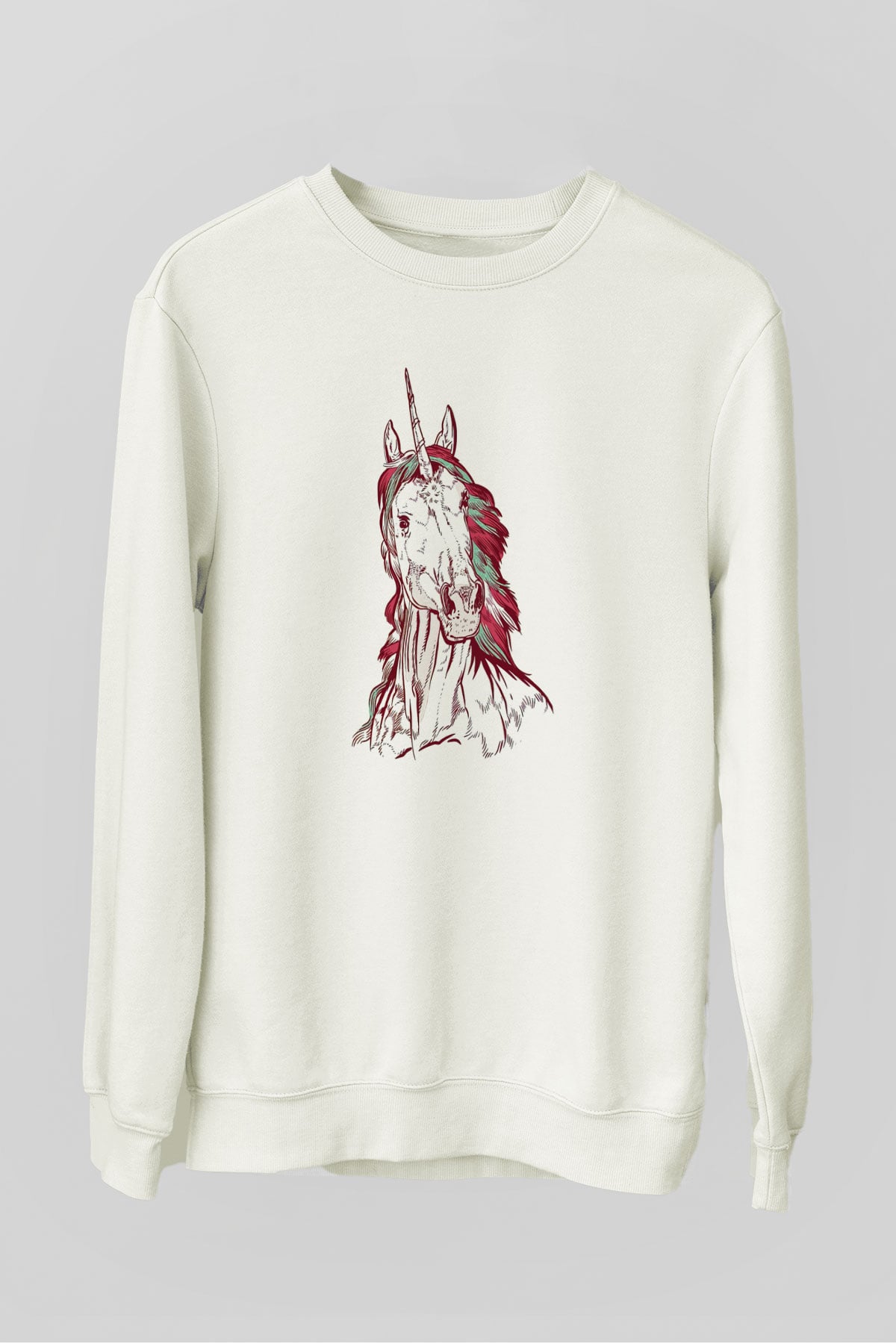 At Beyaz Unisex Sweatshirt