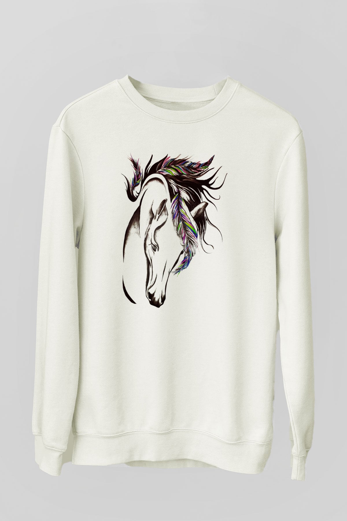 At Beyaz Unisex Sweatshirt