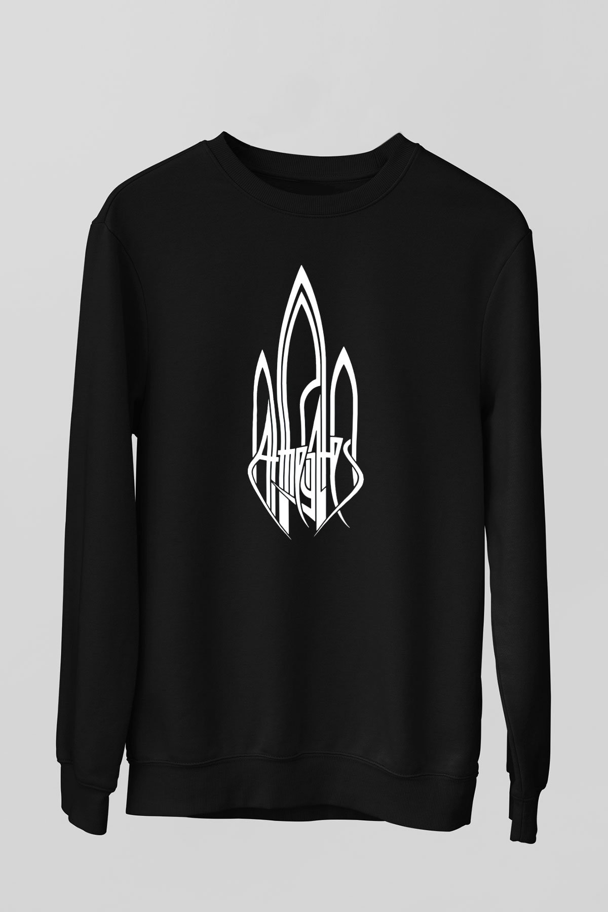 At The Gates Siyah Unisex Sweatshirt