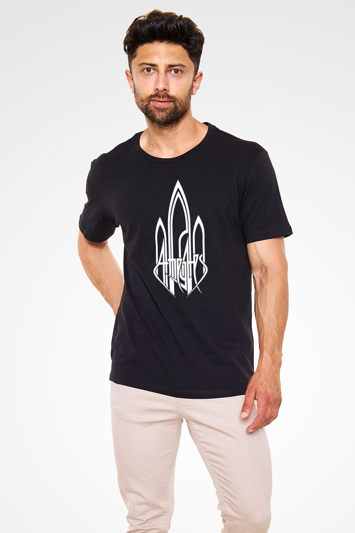 At The Gates Siyah Unisex Tişört T-Shirt - TişörtFabrikası