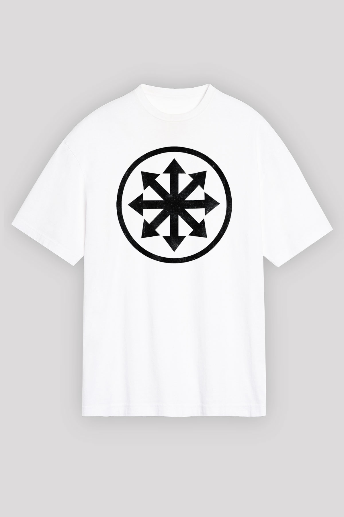 Atilla Beyaz Unisex Tişört T-Shirt - TişörtFabrikası
