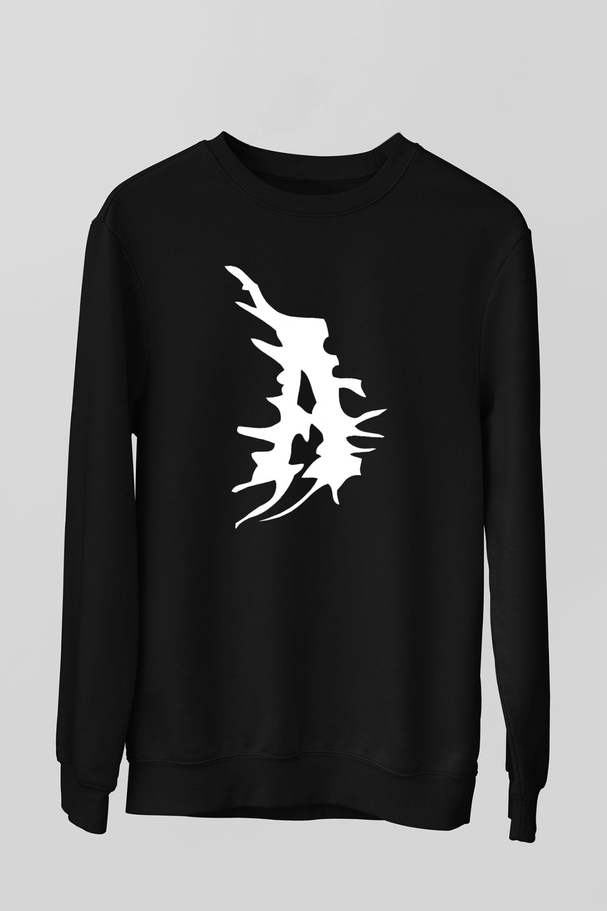 Atilla Siyah Unisex Sweatshirt