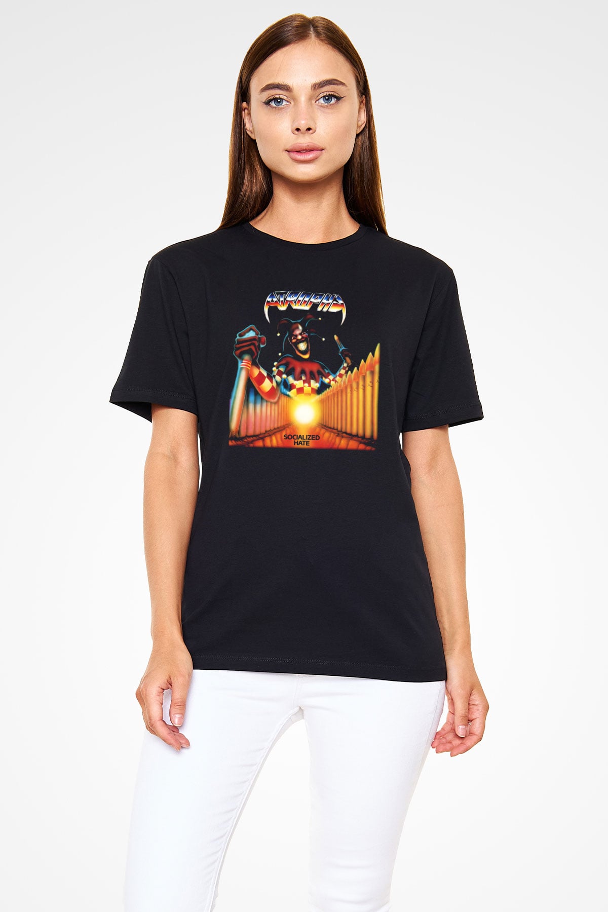 Atrophy Siyah Unisex Tişört T-Shirt - TişörtFabrikası