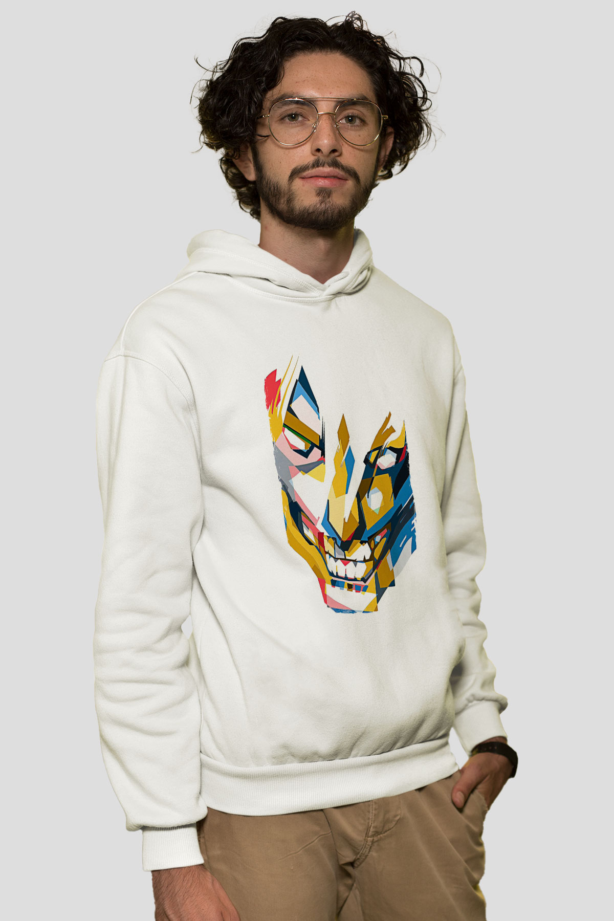 Attack On Titan Baskılı Unisex Siyah Hoodie