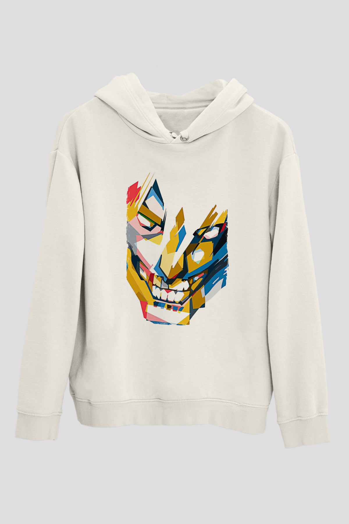 Attack On Titan Baskılı Unisex Siyah Hoodie