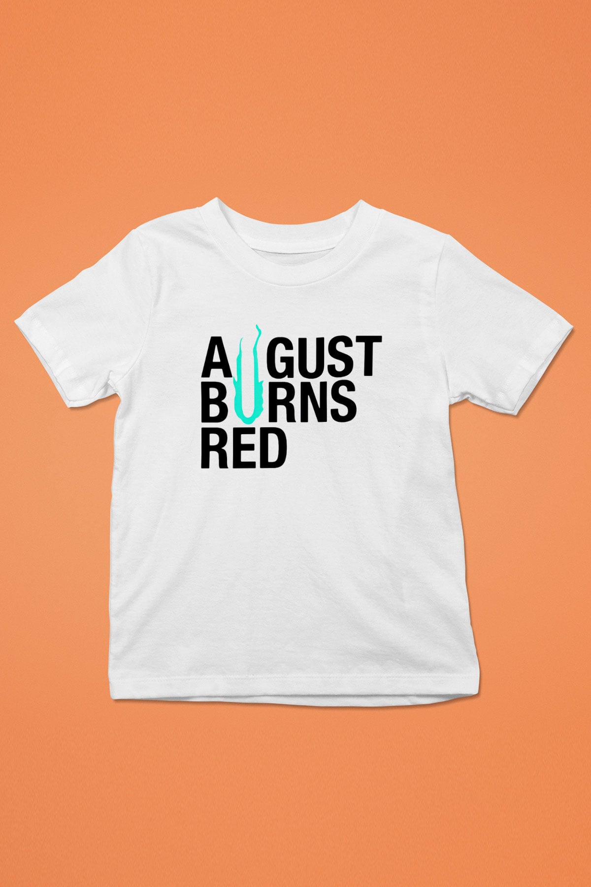 August Burns Red Baskılı Beyaz Unisex Çocuk Tişört