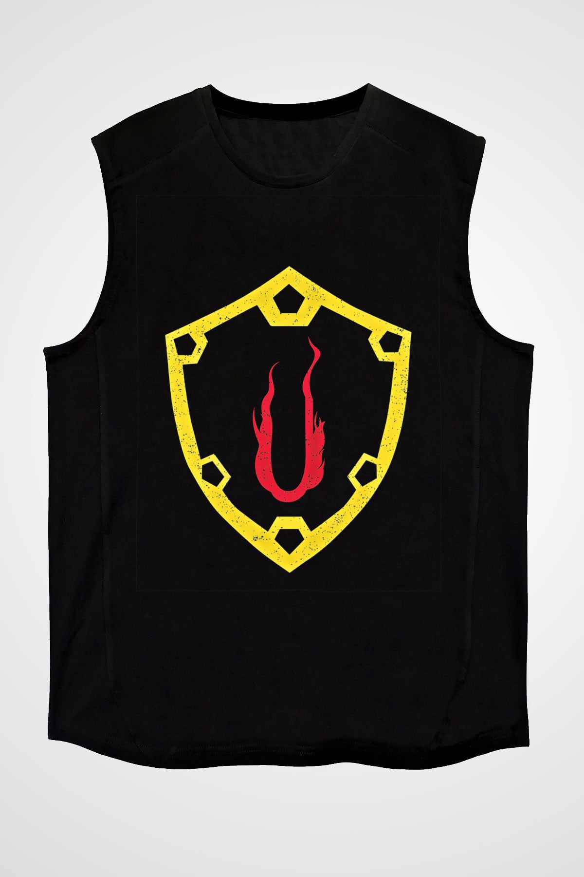 August Burns Red Baskılı Unisex Siyah Kolsuz Tişört