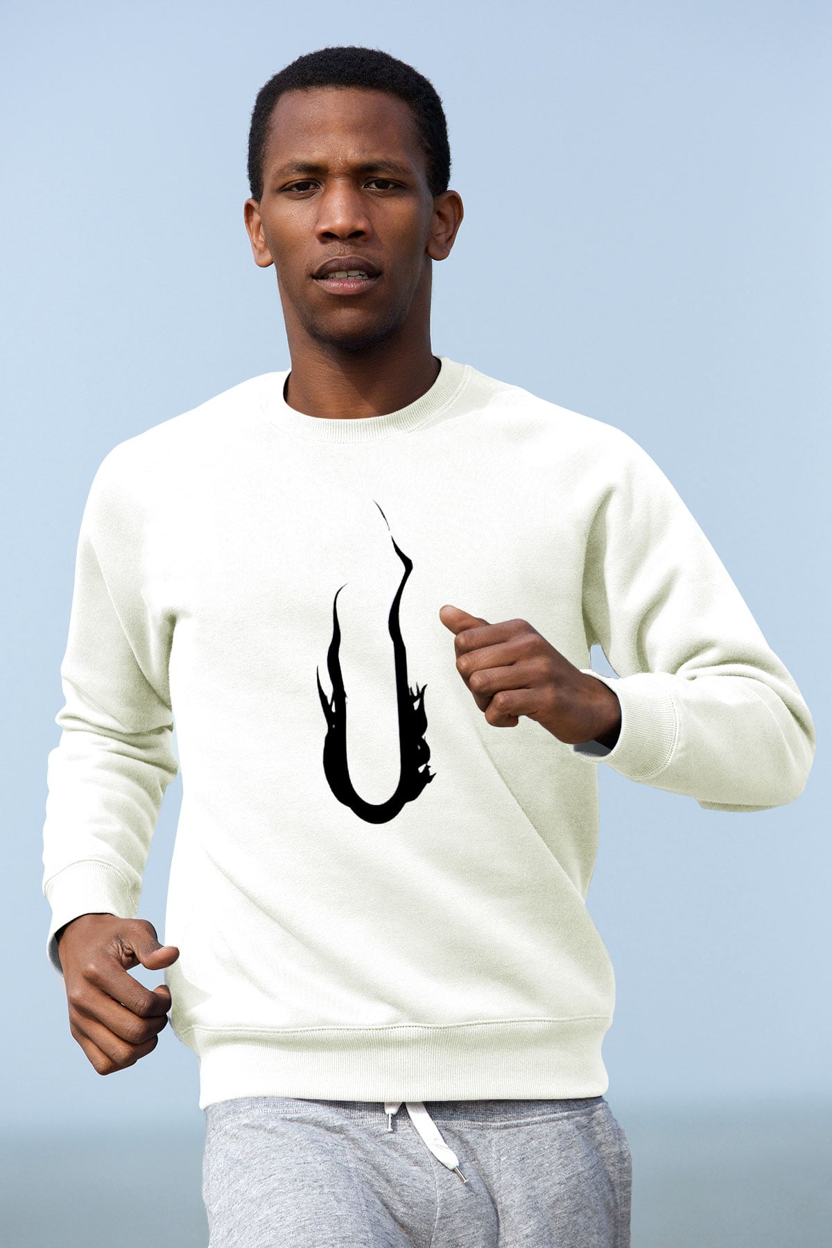 August Burns Red Beyaz Unisex Sweatshirt