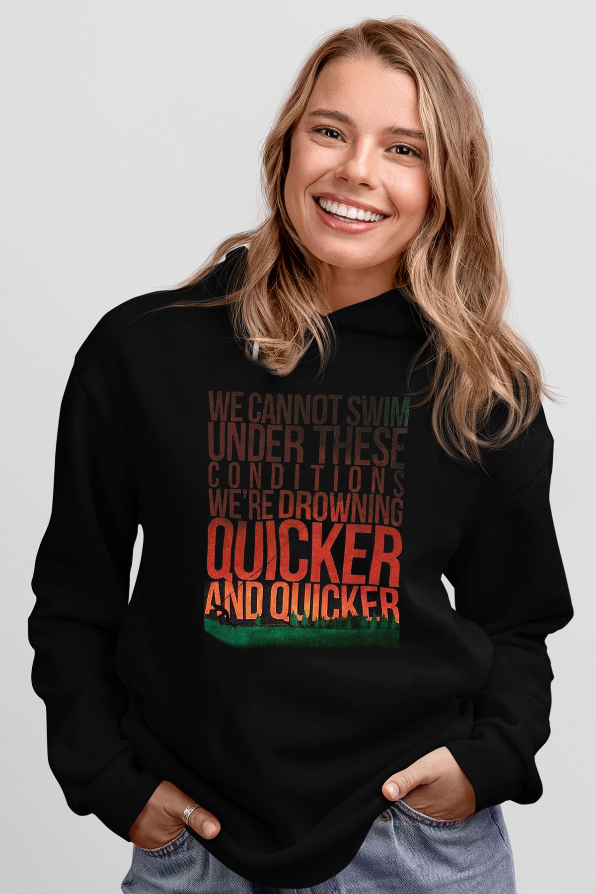 August Burns Red Siyah Unisex Hoodie