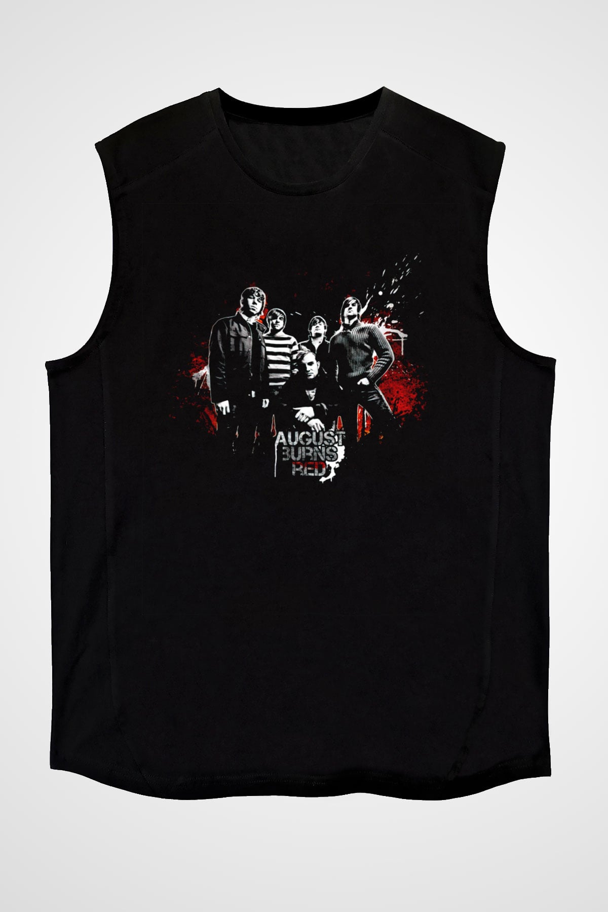 August Burns Red Siyah Unisex Kolsuz Tişört