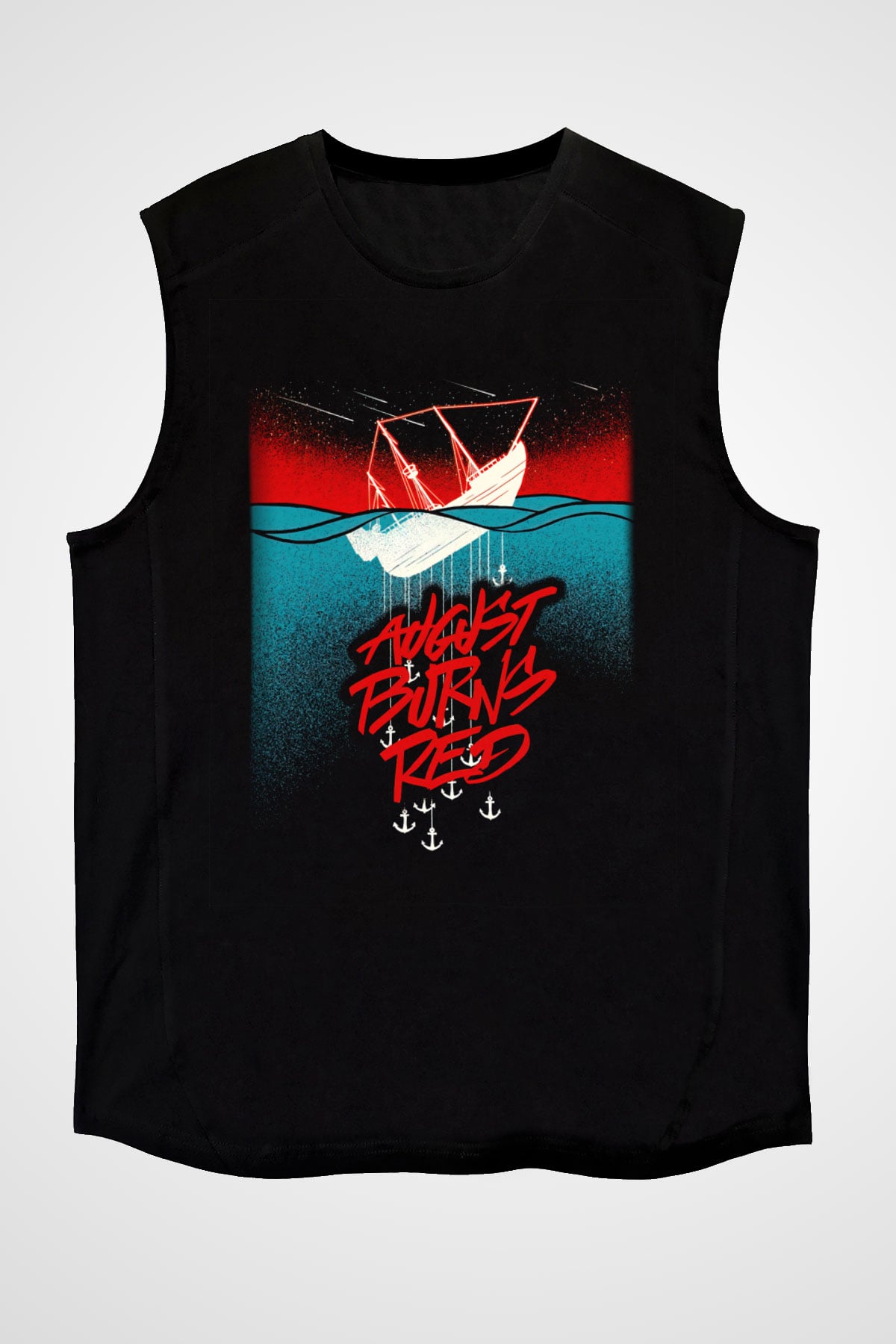 August Burns Red Siyah Unisex Kolsuz Tişört
