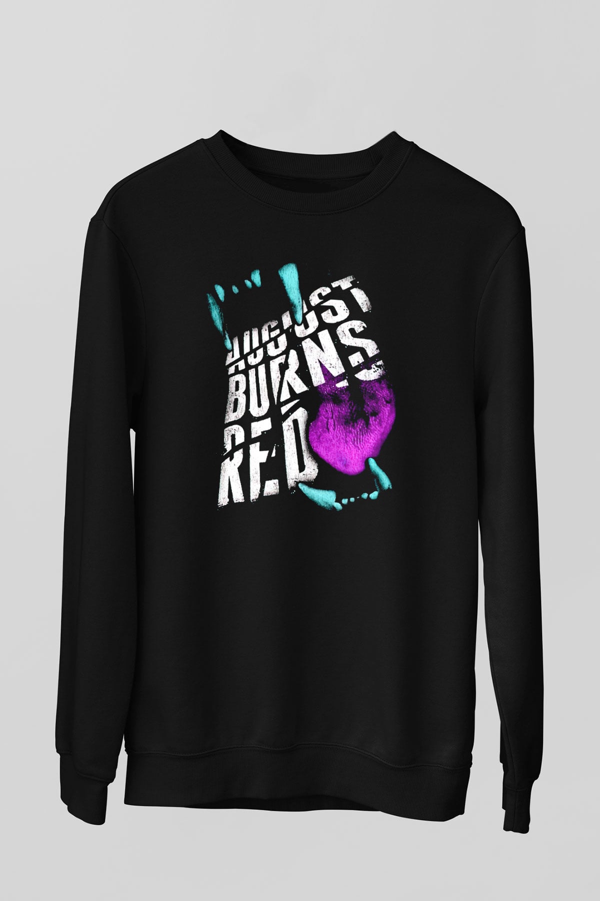 August Burns Red Siyah Unisex Sweatshirt