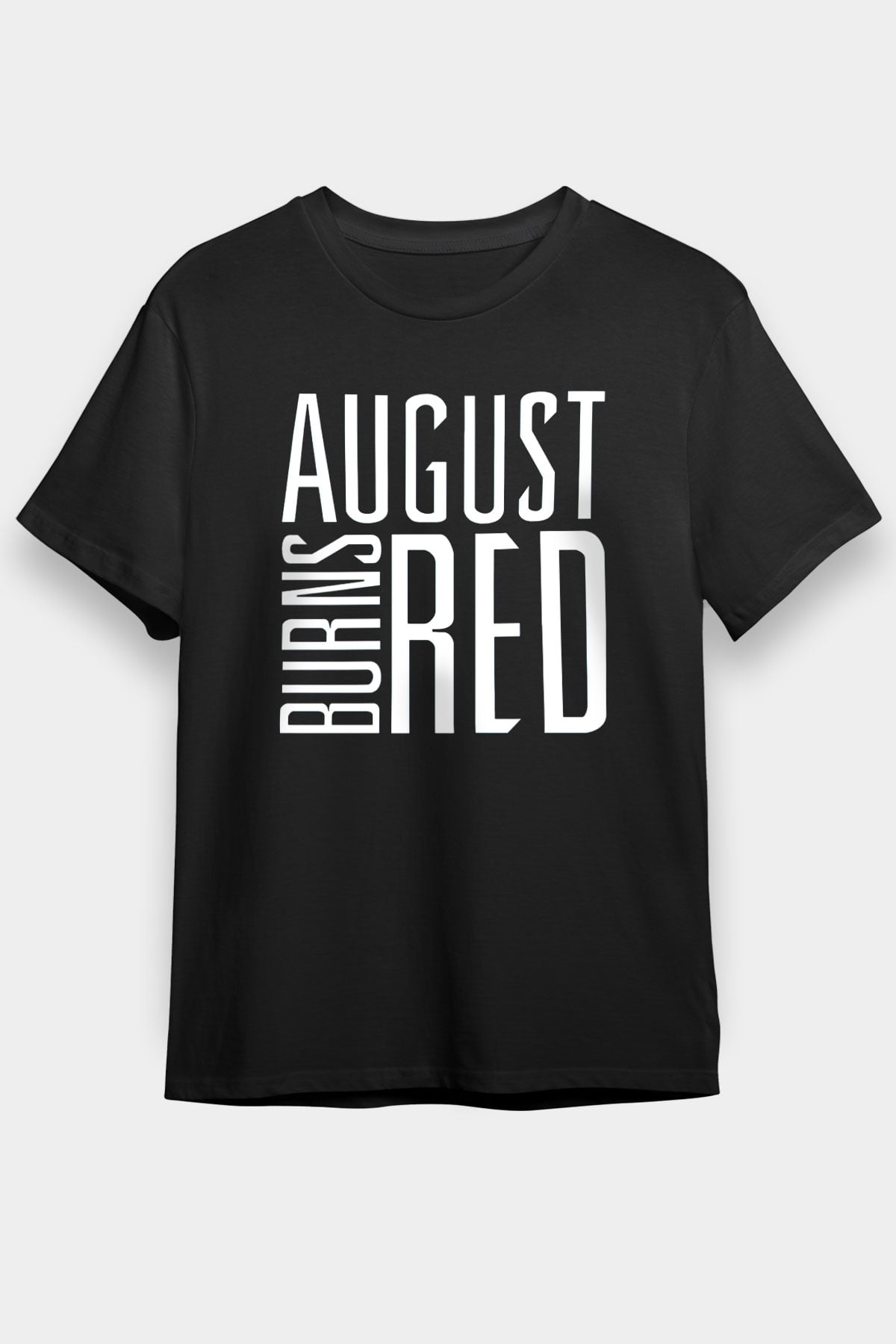 August Burns Red Siyah Unisex Tişört T-Shirt - TişörtFabrikası