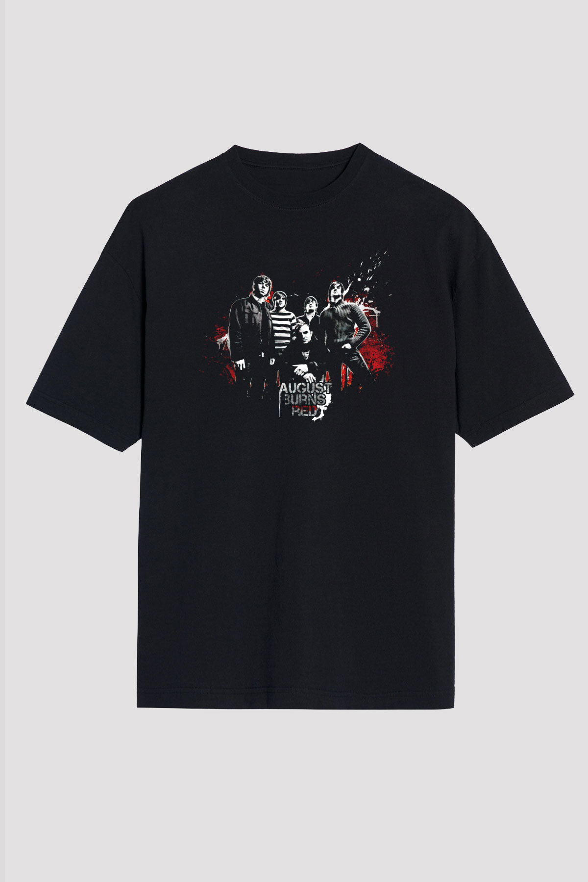 August Burns Red Siyah Unisex Tişört T-Shirt - TişörtFabrikası