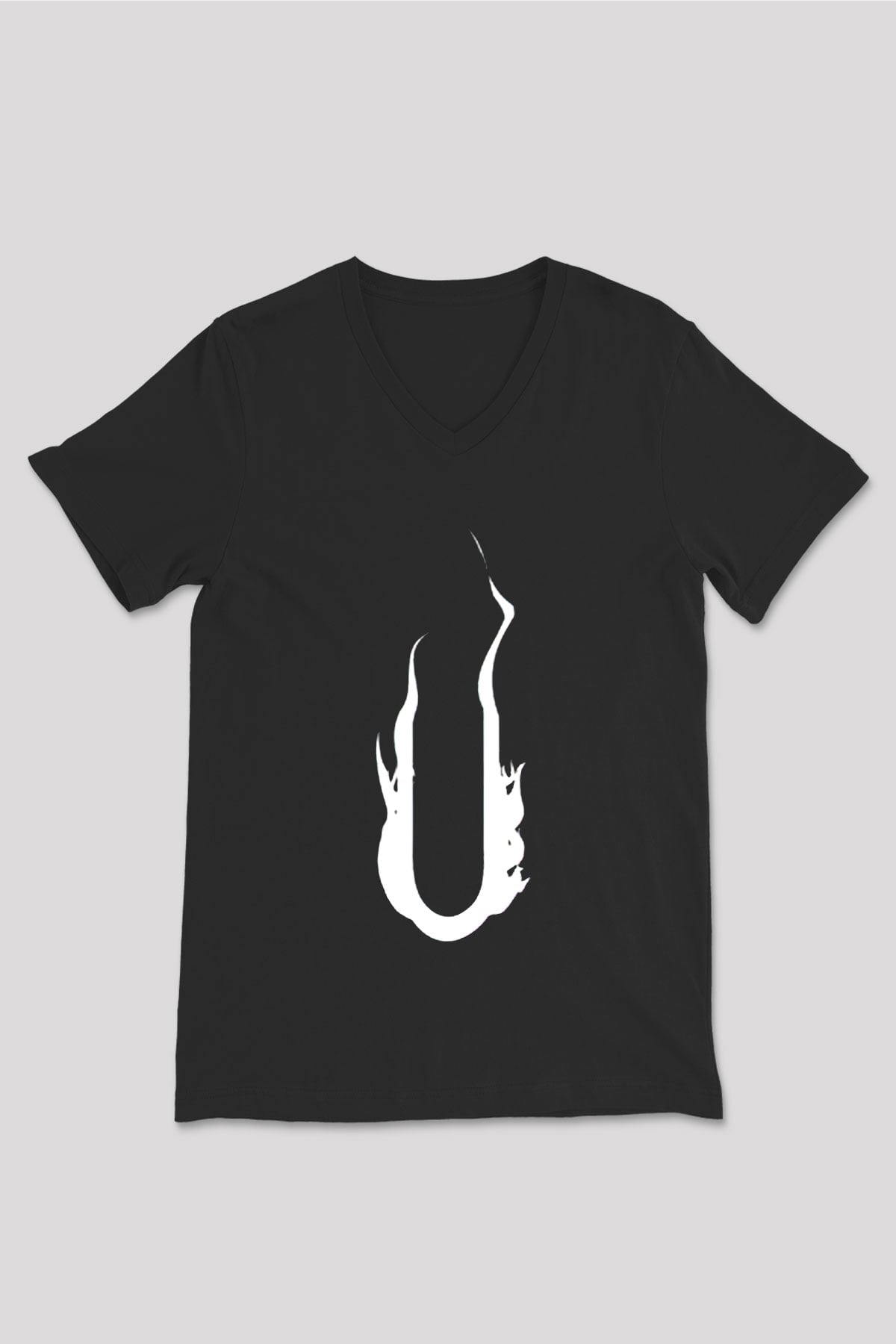 August Burns Red Siyah Unisex V Yaka Tişört T-Shirt