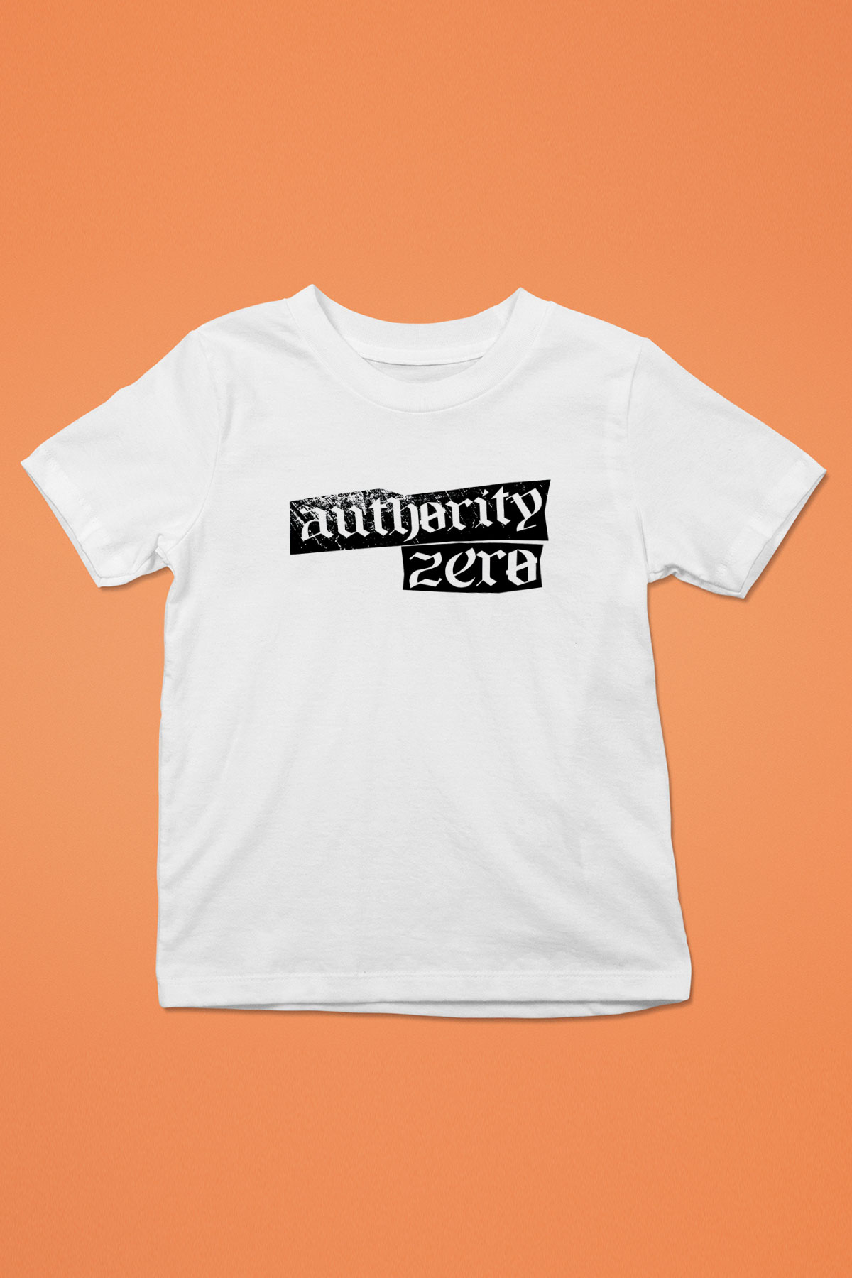 Authority Zero Beyaz Unisex Çocuk Tişört