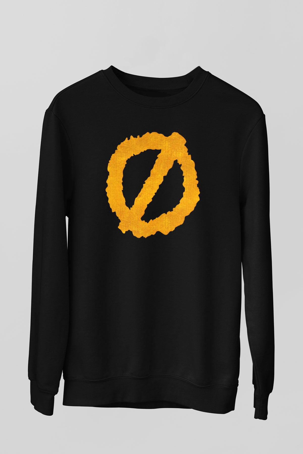 Authority Zero Siyah Unisex Sweatshirt