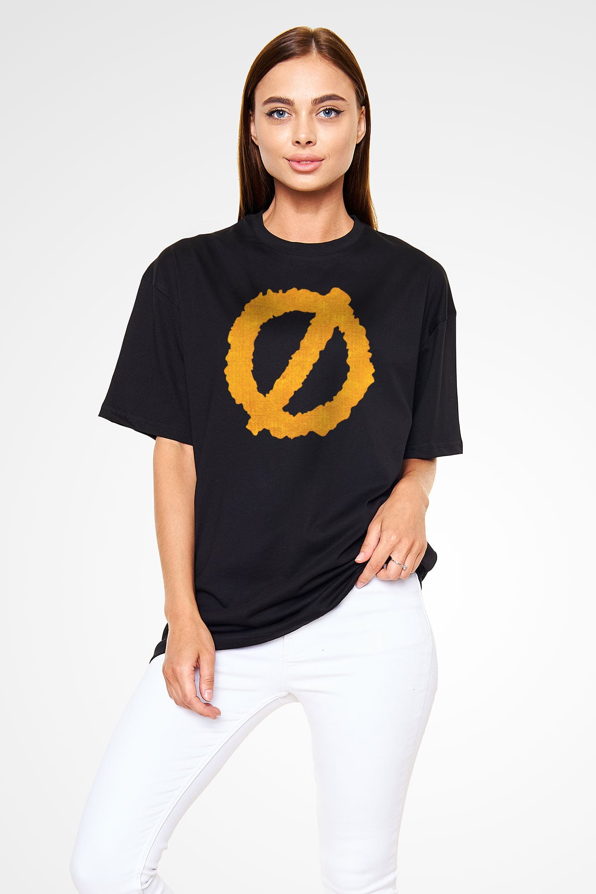 Authority Zero Siyah Unisex Tişört T-Shirt - TişörtFabrikası