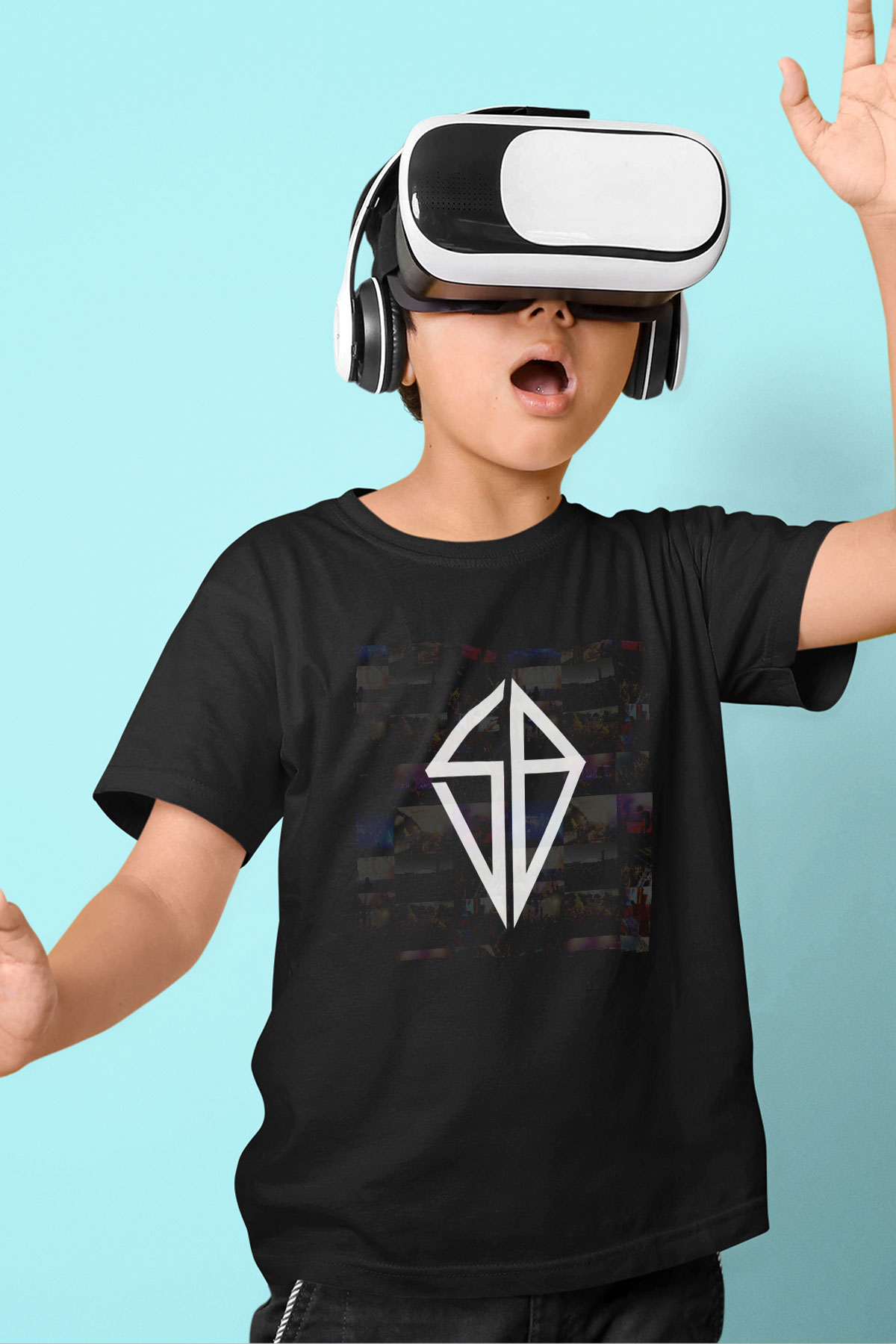 Avicii Siyah Unisex Çocuk Tişört
