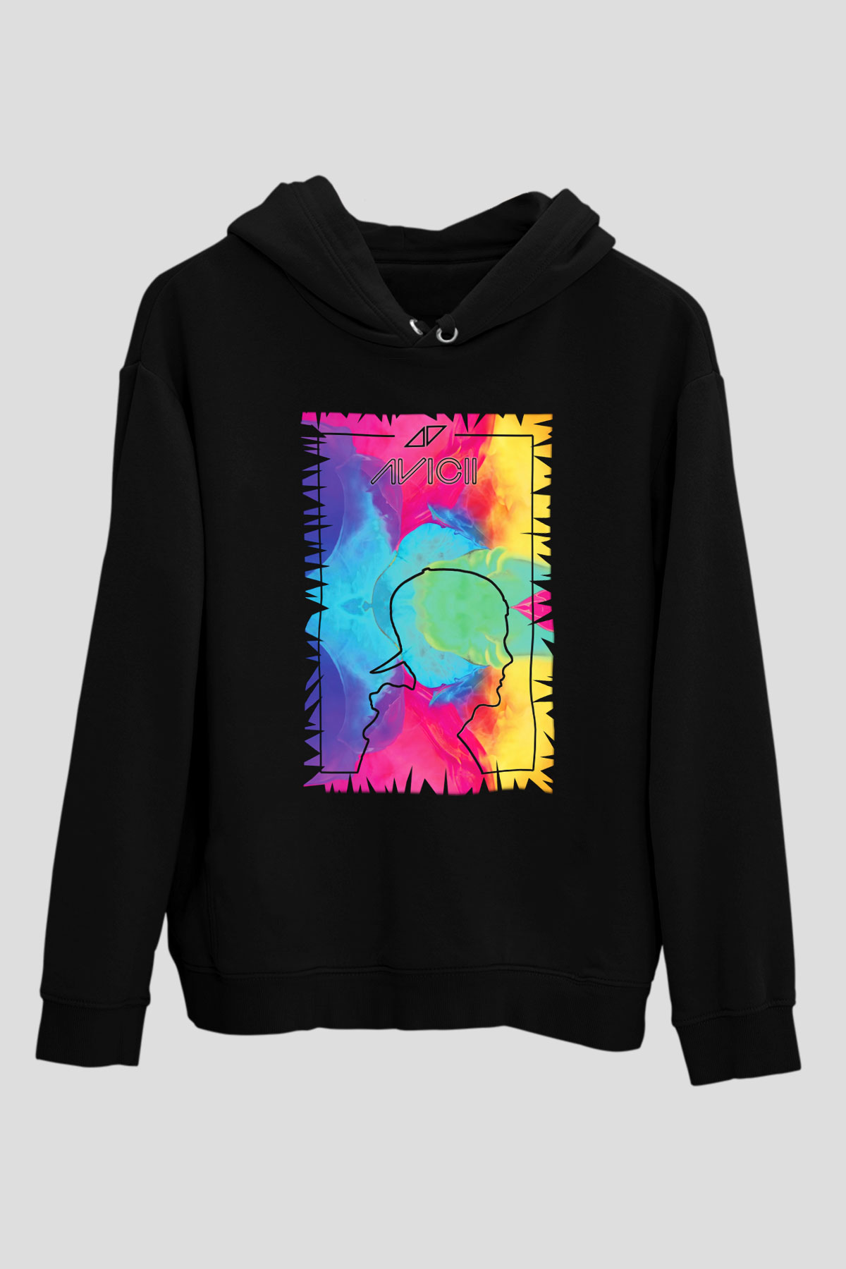 Avicii Siyah Unisex Hoodie
