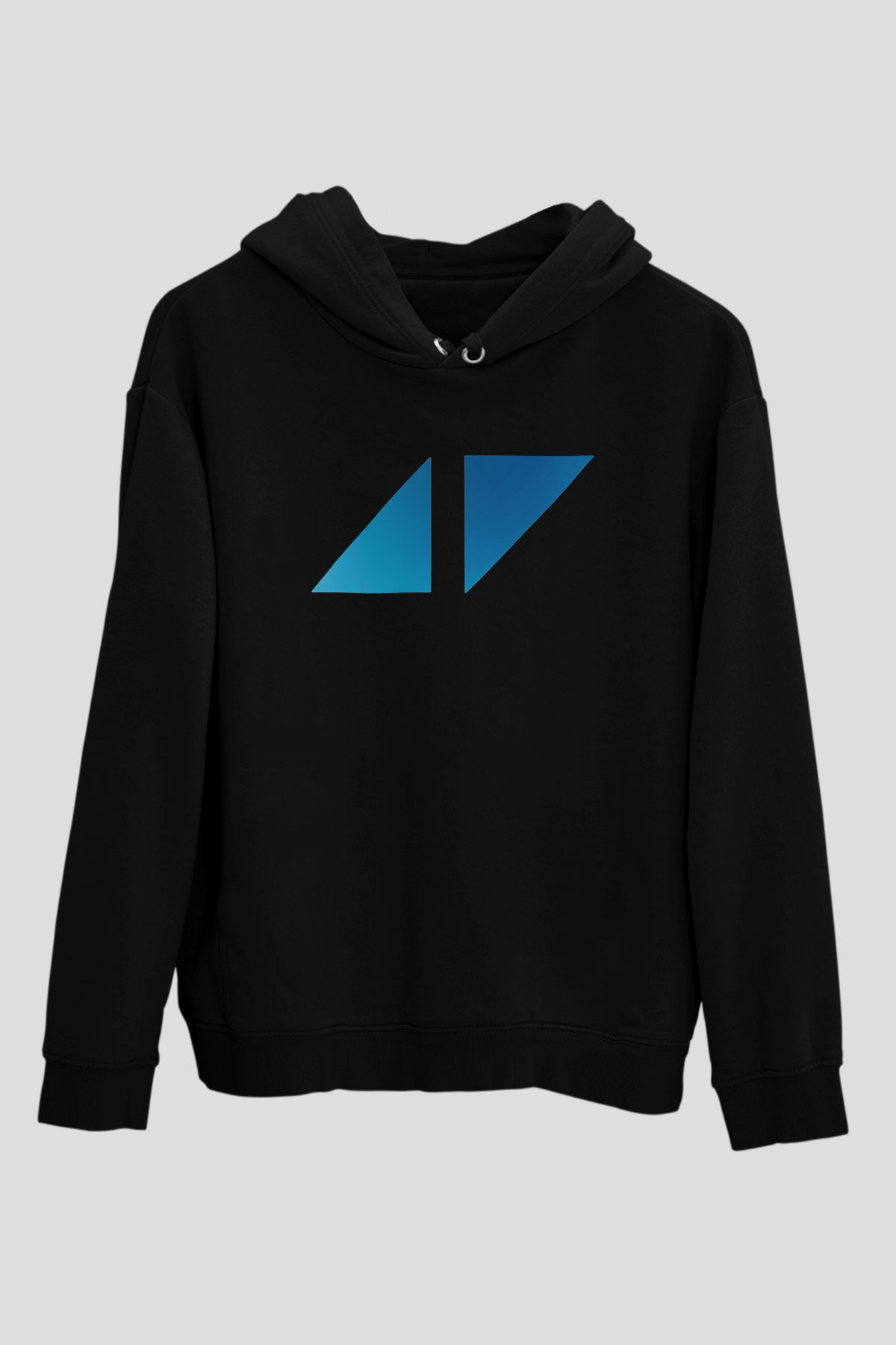 Avicii Siyah Unisex Kapüşonlu Sweatshirt