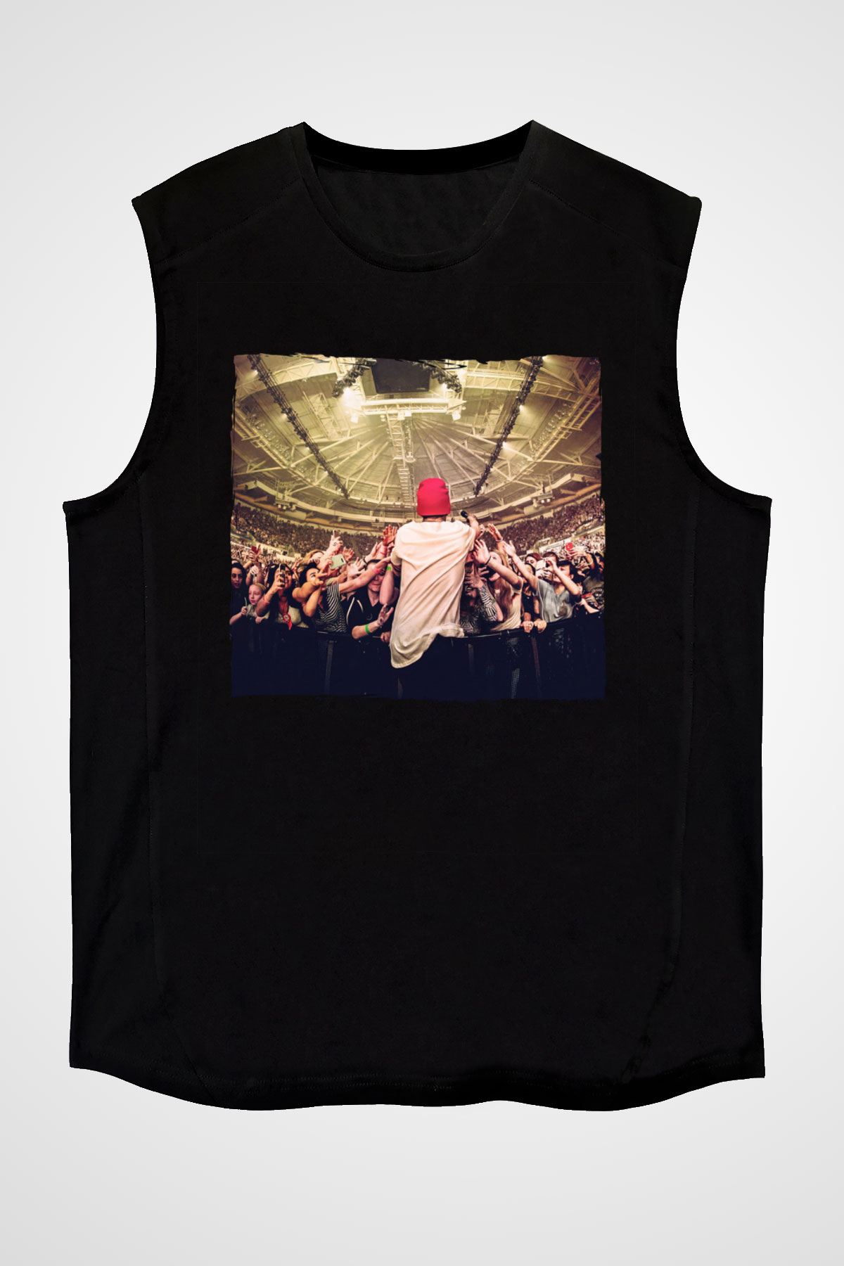 Avicii Siyah Unisex Kolsuz Tişört