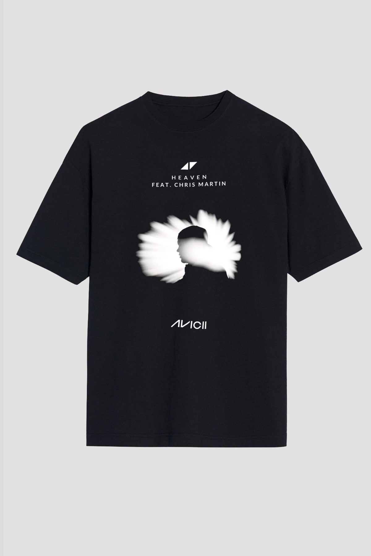 Avicii Siyah Unisex Oversize Tişört T-Shirt