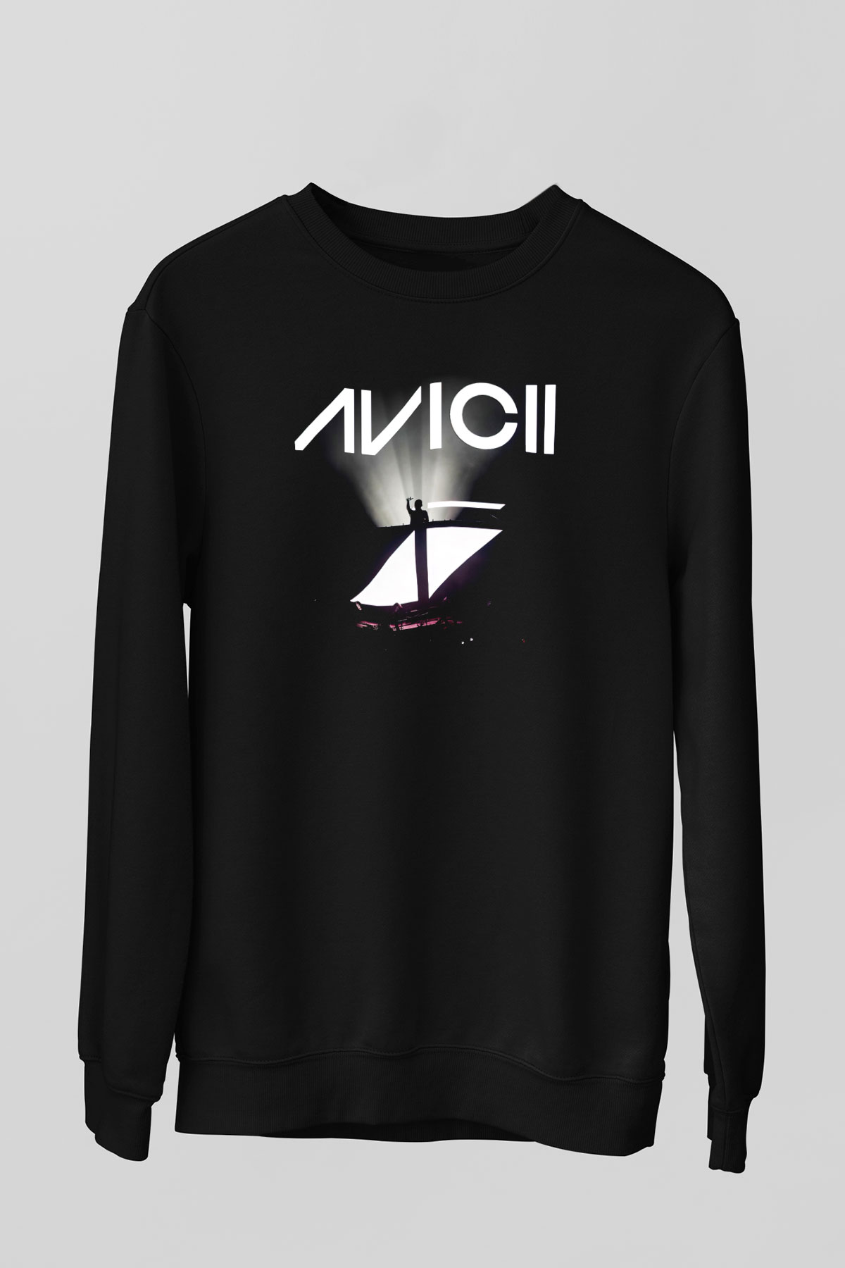Avicii Siyah Unisex Sweatshirt
