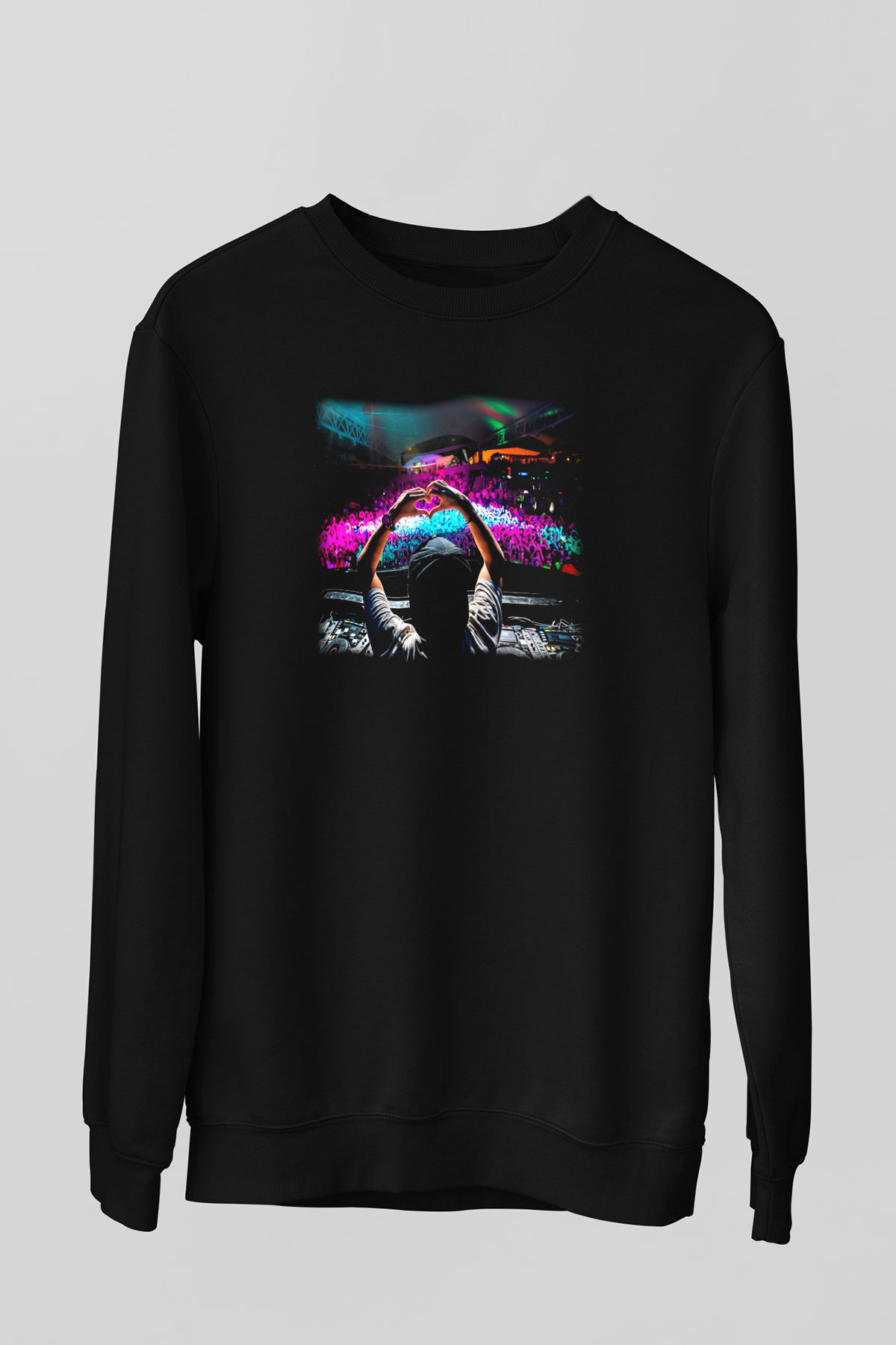 Avicii Siyah Unisex Sweatshirt