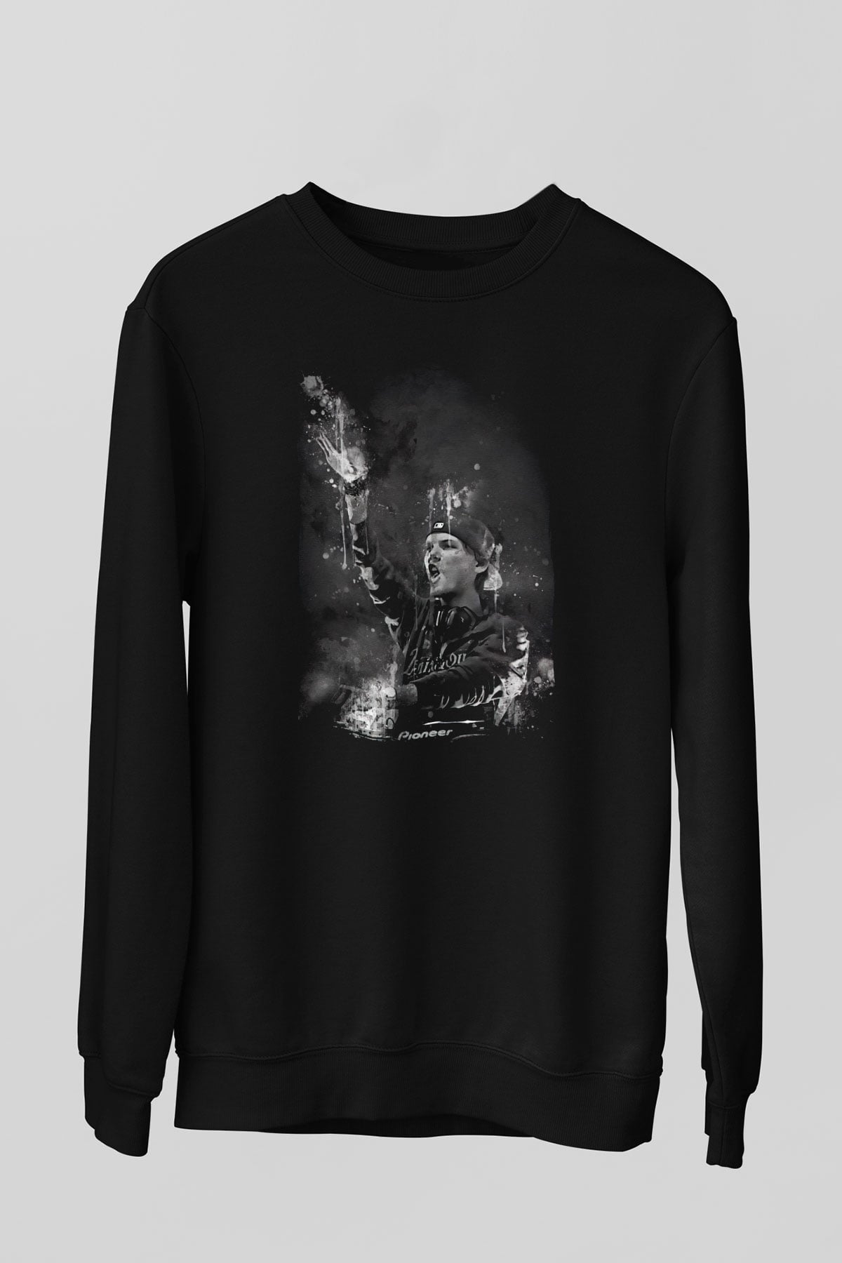 Avicii Siyah Unisex Sweatshirt