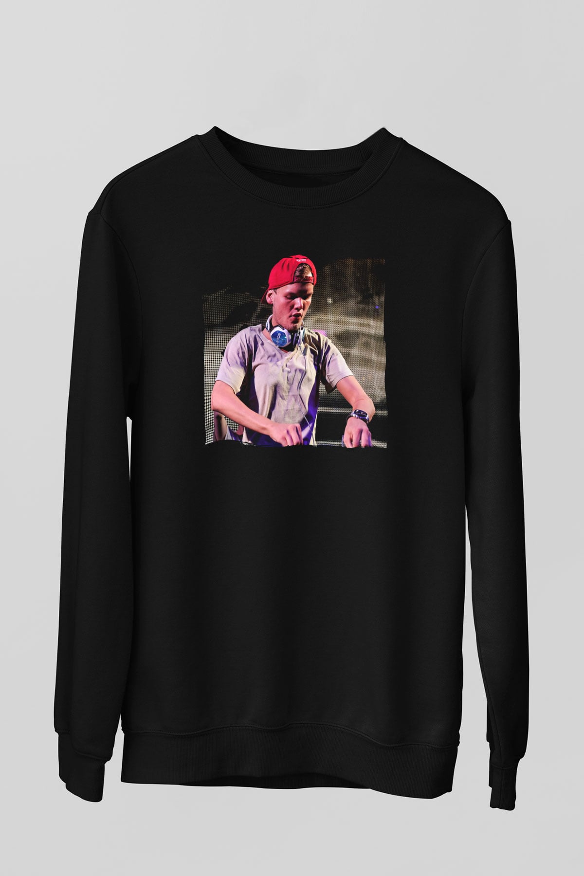 Avicii Siyah Unisex Sweatshirt