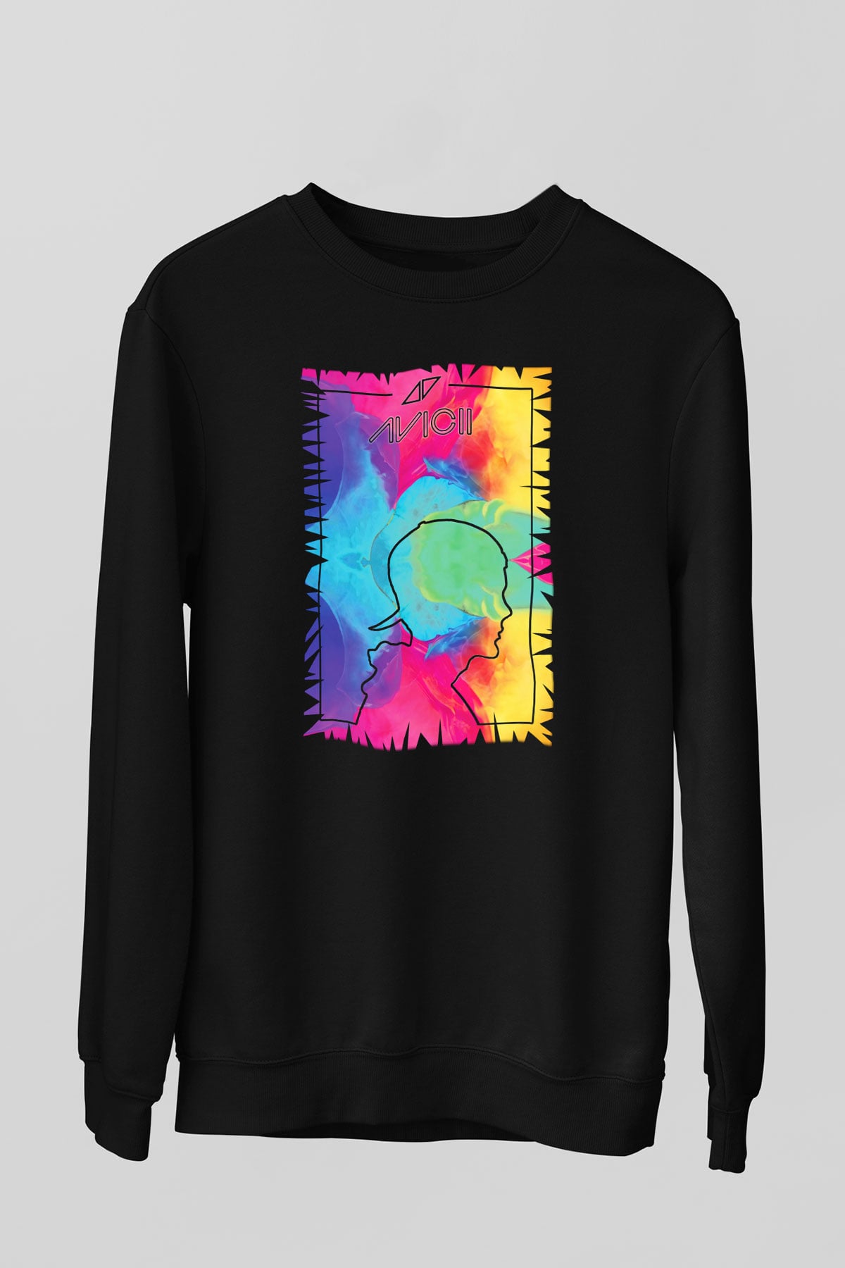Avicii Siyah Unisex Sweatshirt