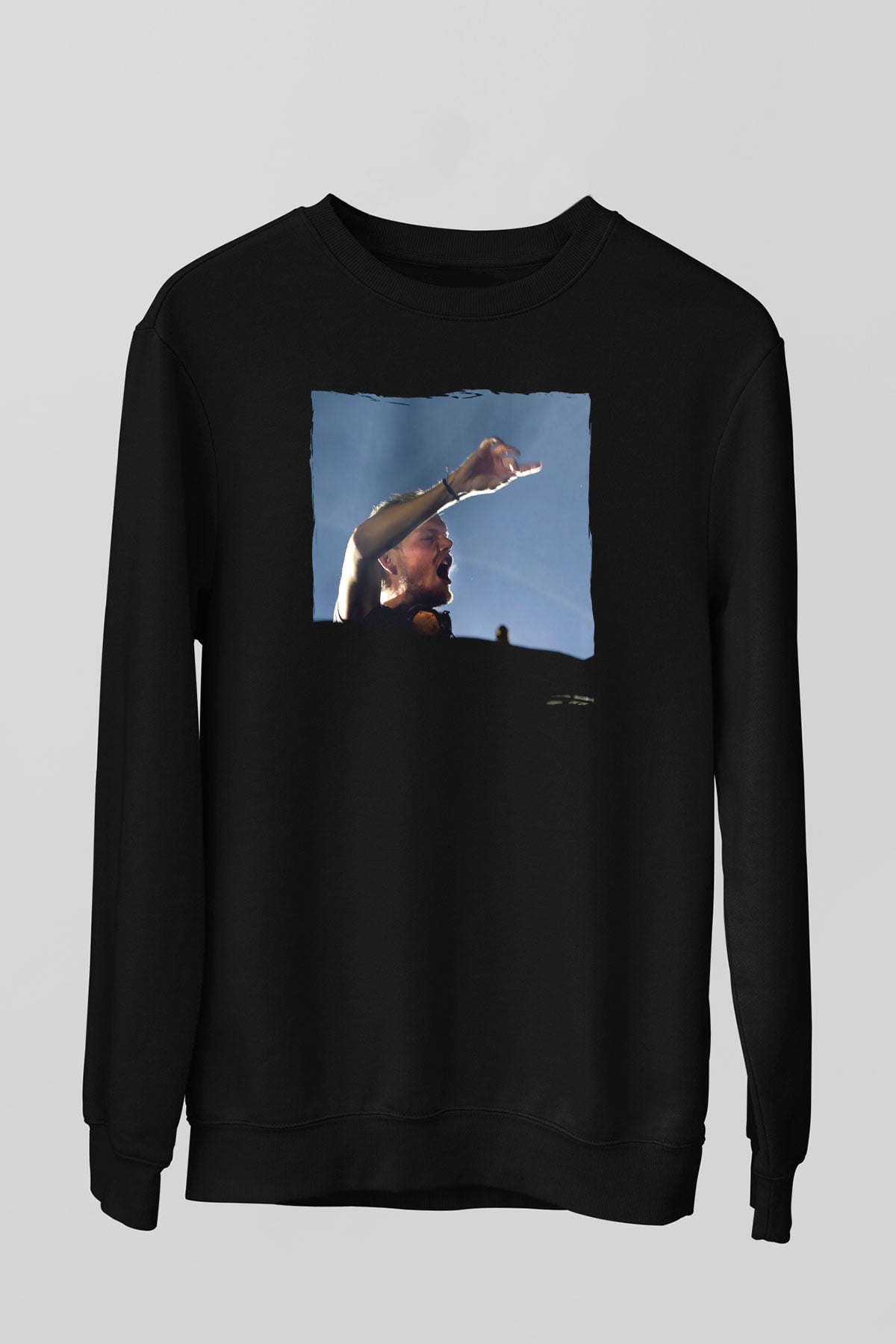 Avicii Siyah Unisex Sweatshirt