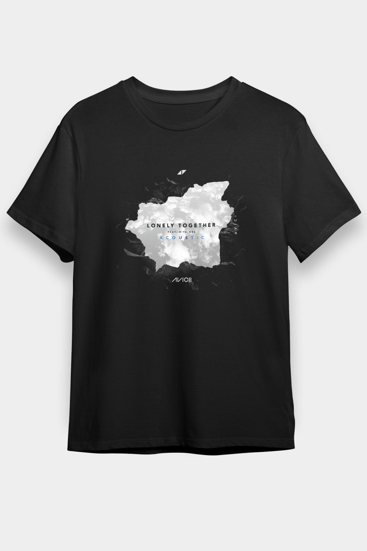 Avicii Siyah Unisex Tişört T-Shirt - TişörtFabrikası