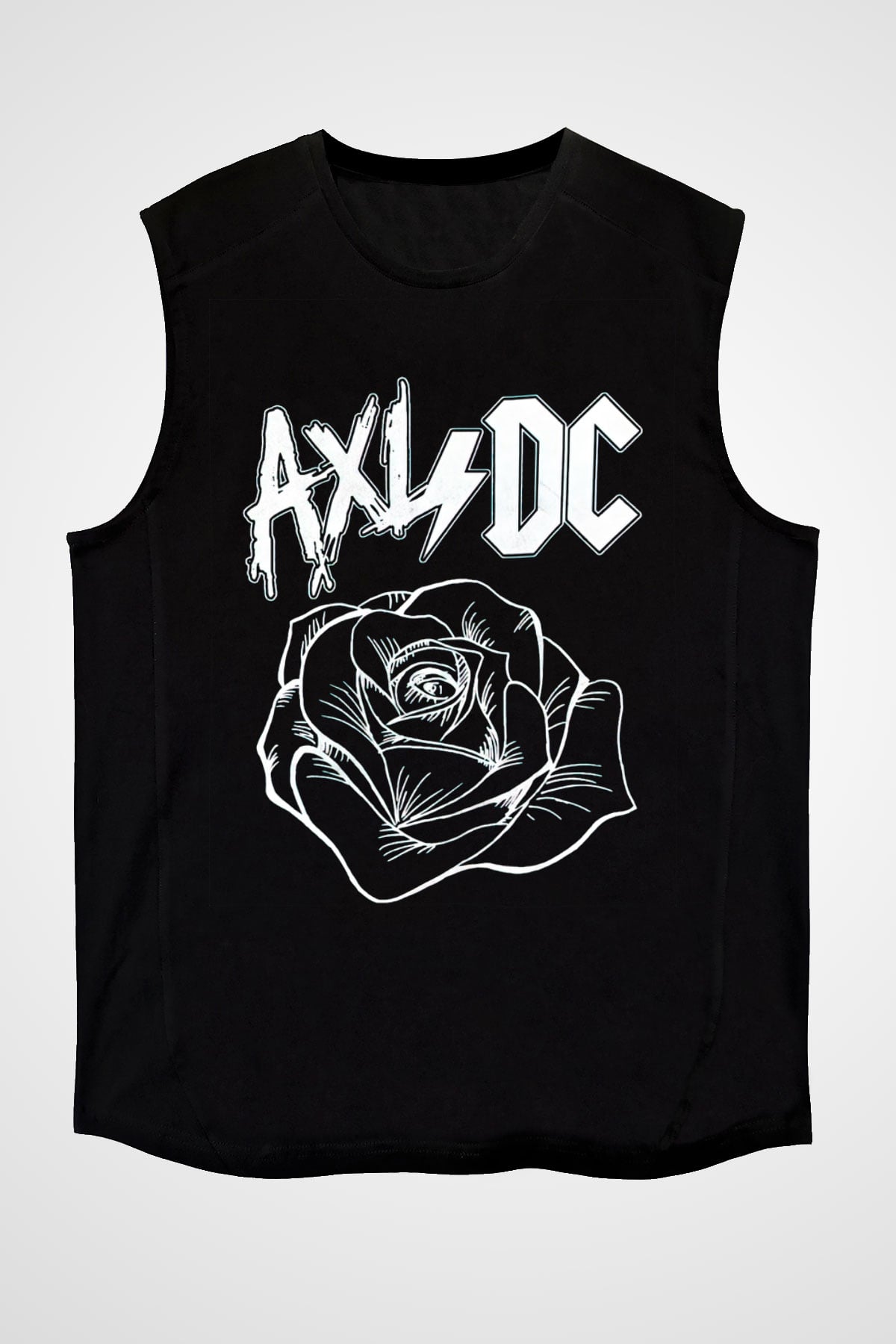 Axl Rose Siyah Unisex Kolsuz Tişört
