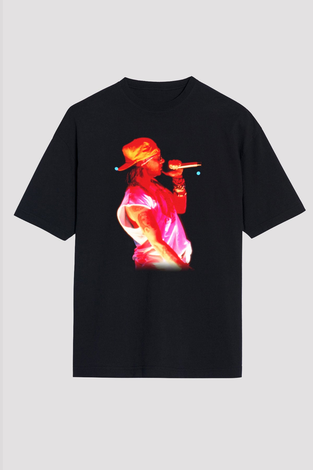 Axl Rose Siyah Unisex Oversize Tişört T-Shirt