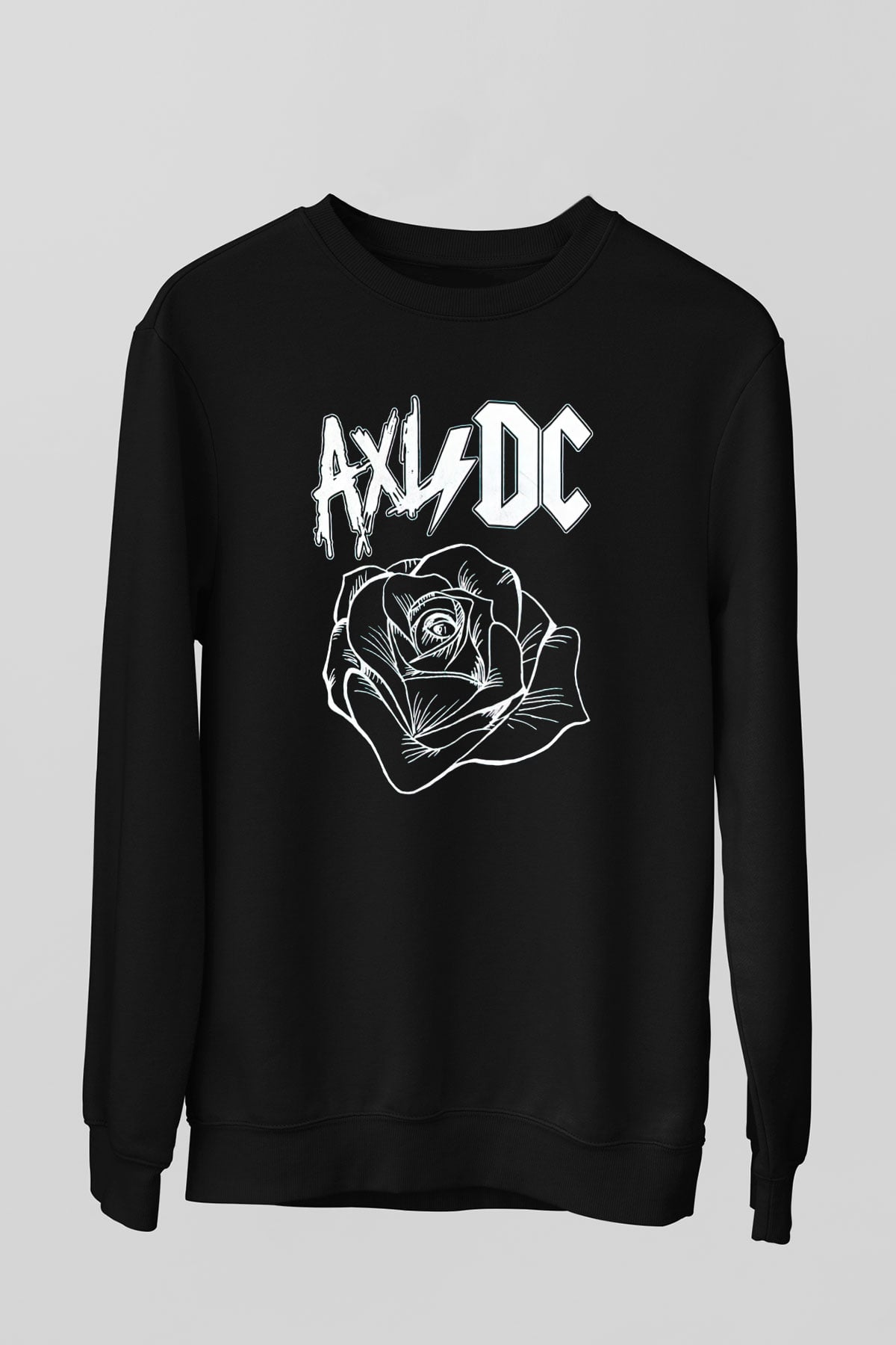 Axl Rose Siyah Unisex Sweatshirt